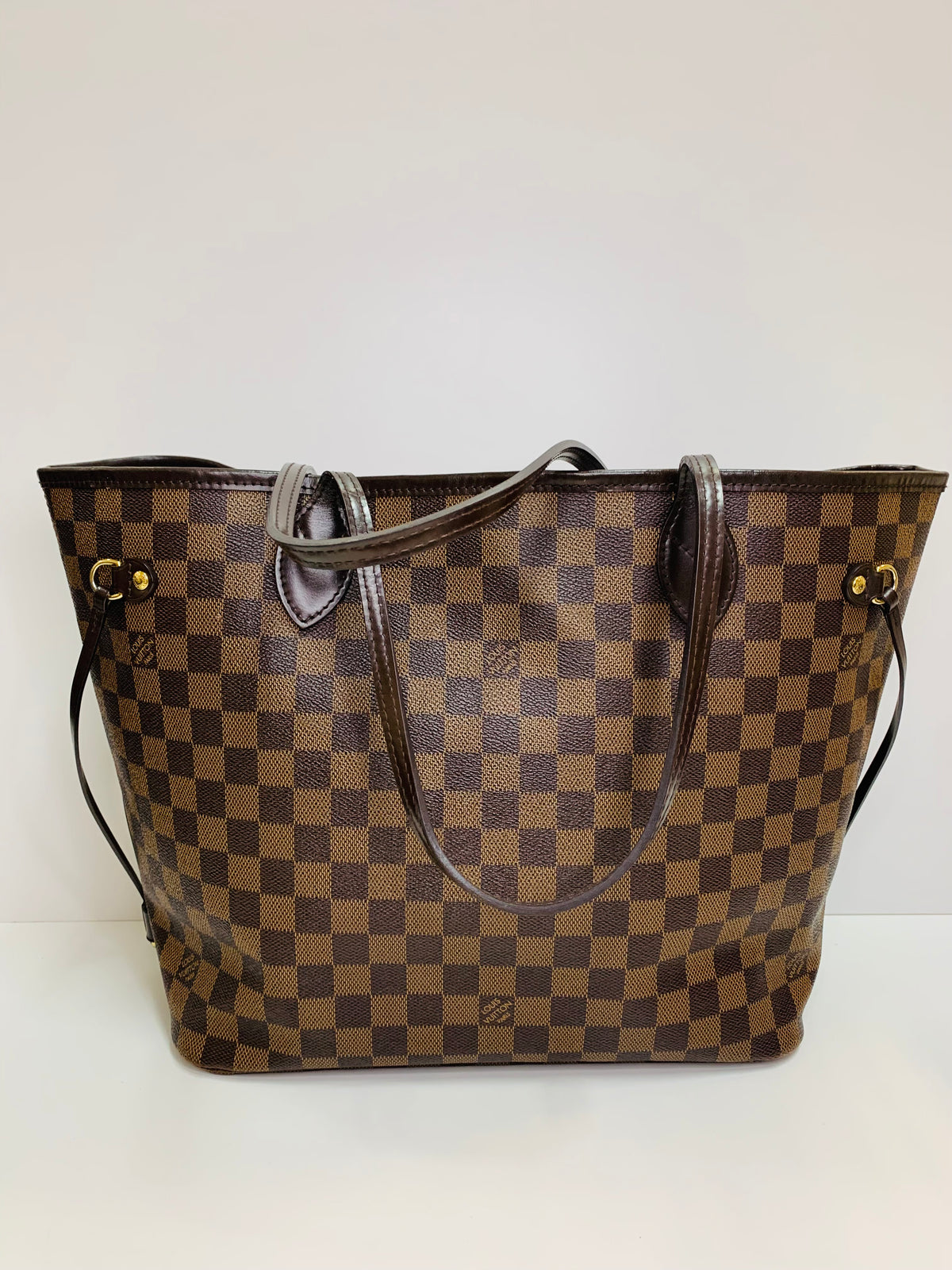 LOUIS VUITTON Damier Ebene Neverful MM