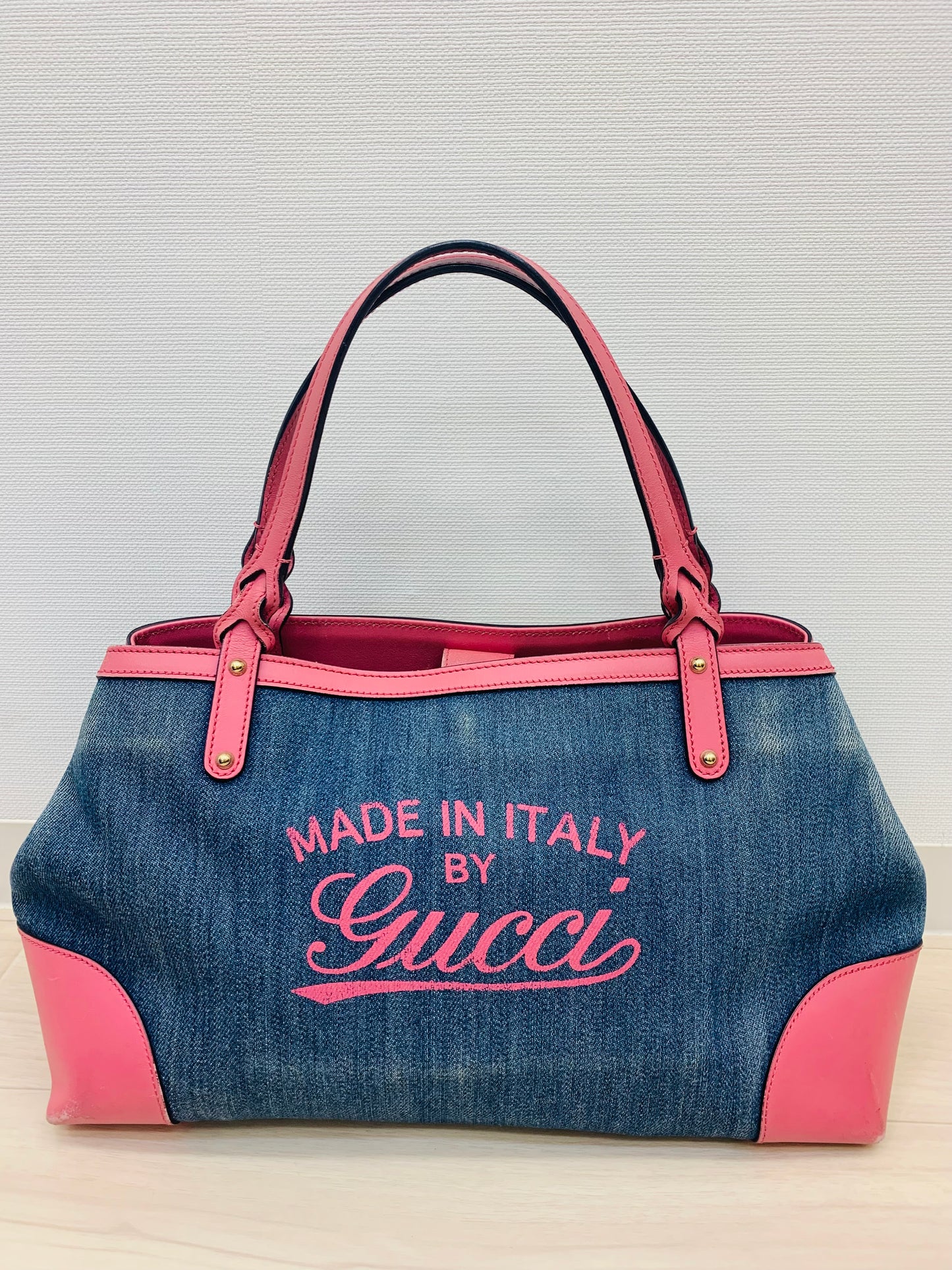 Gucci Denim Tote Bag