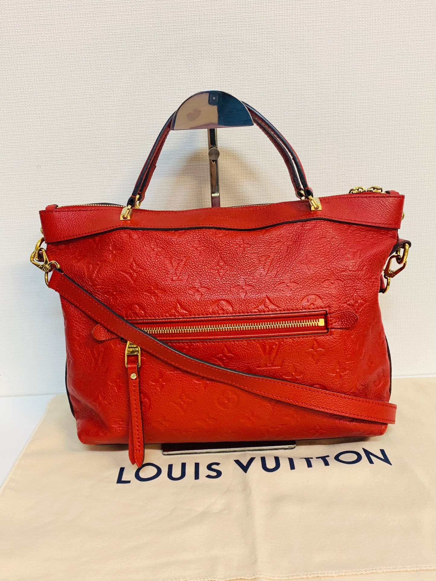 LOUIS VUITTON Bastille Empreinte Red