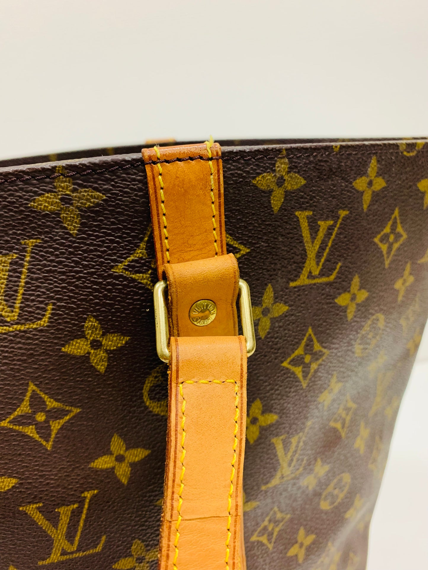 USED LOUIS VUITTON SAC SHOPPING TOTE BAG