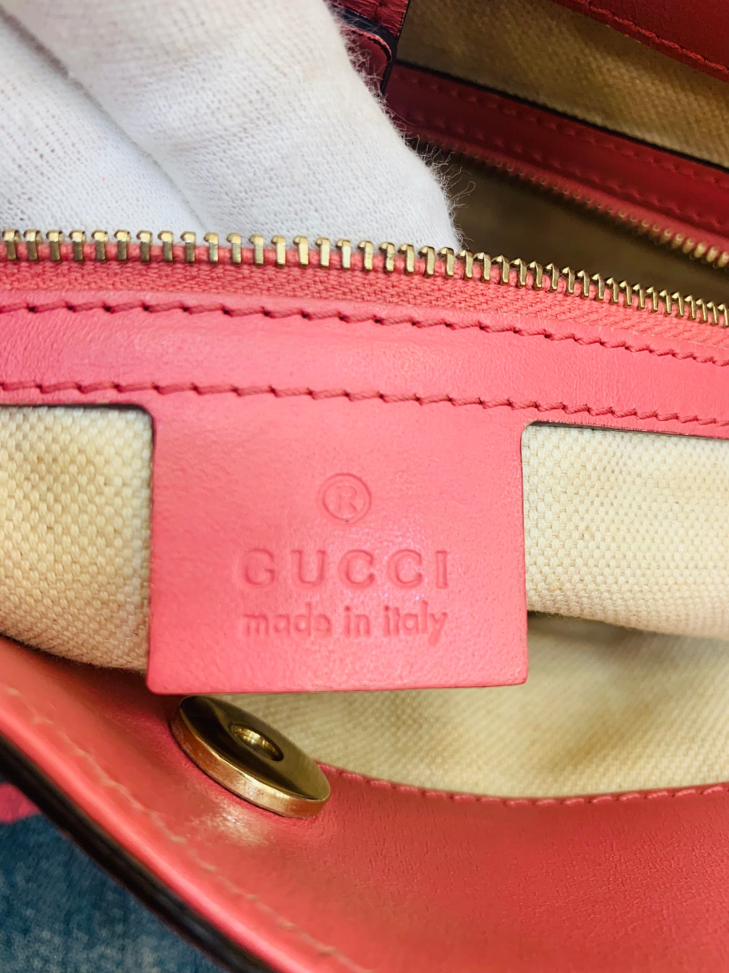 Gucci Denim Tote Bag