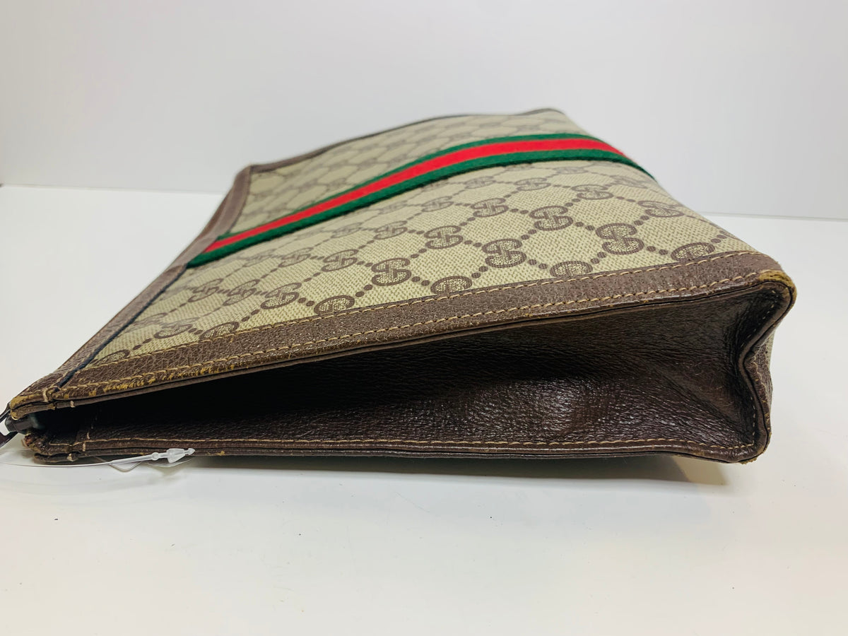 GUCCI Vintage Sherry Line Ophidia Pouch