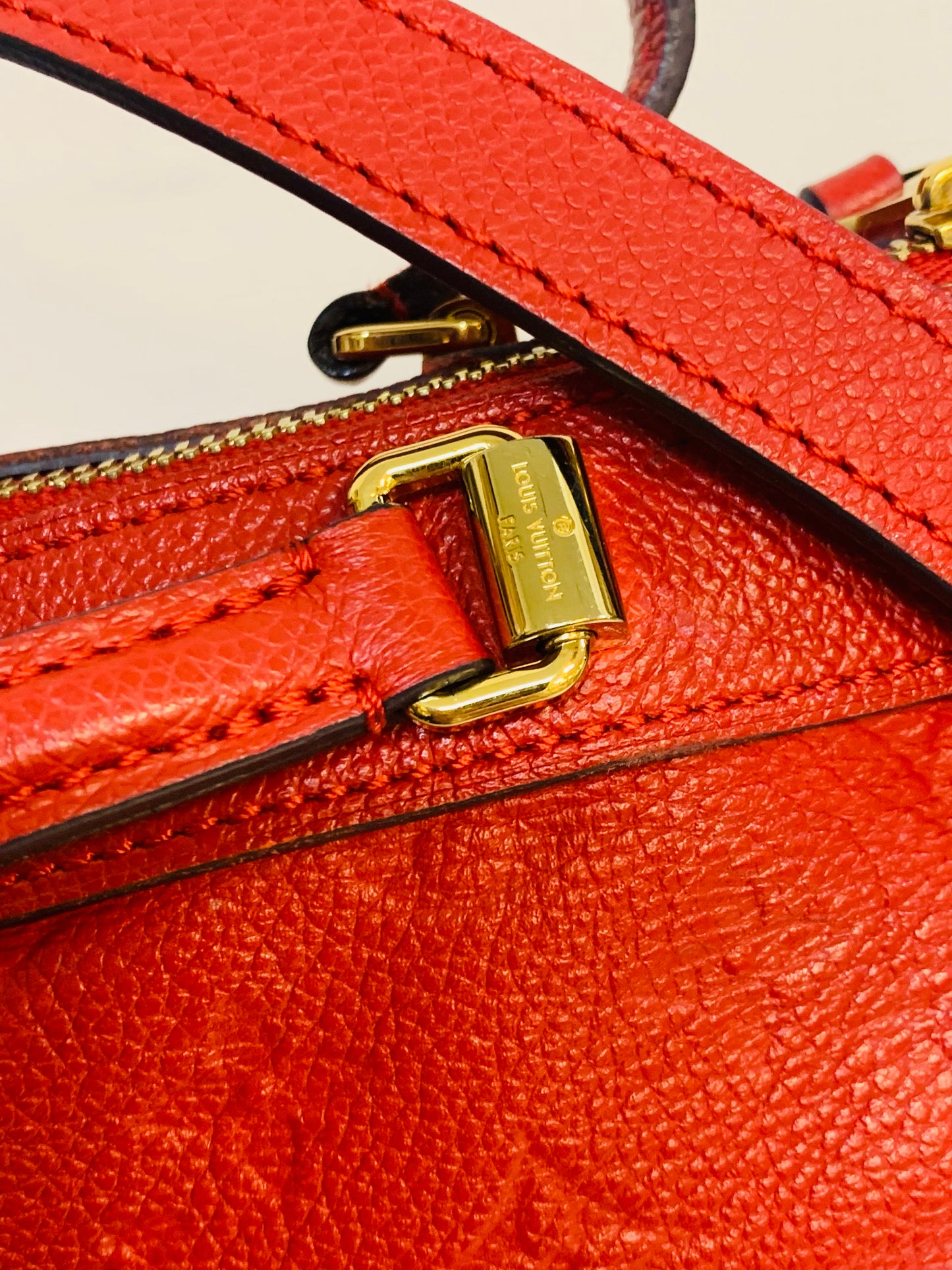 LOUIS VUITTON Bastille Empreinte Red