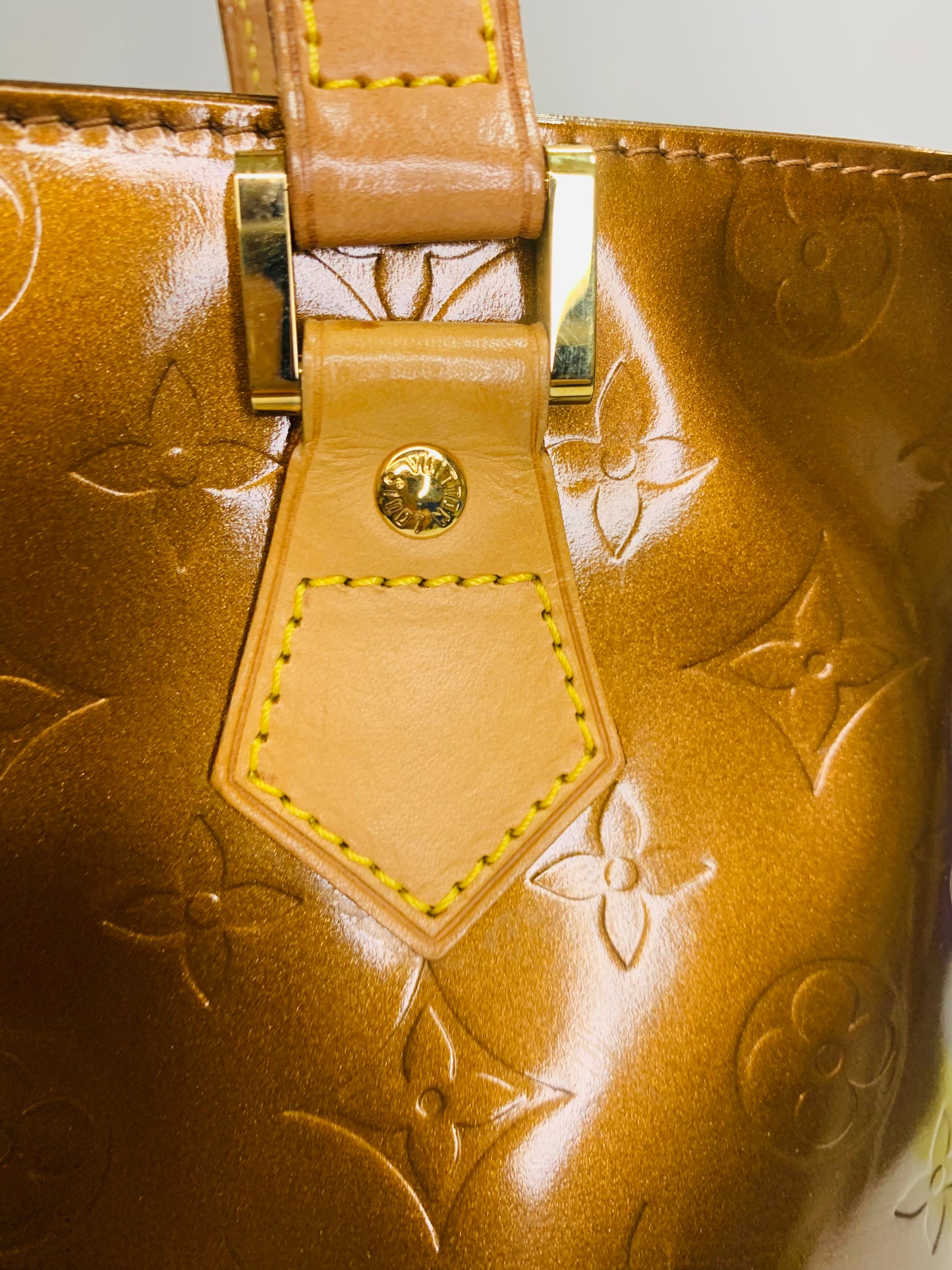 LOUIS VUITTON Vernis Houston Tote Bag