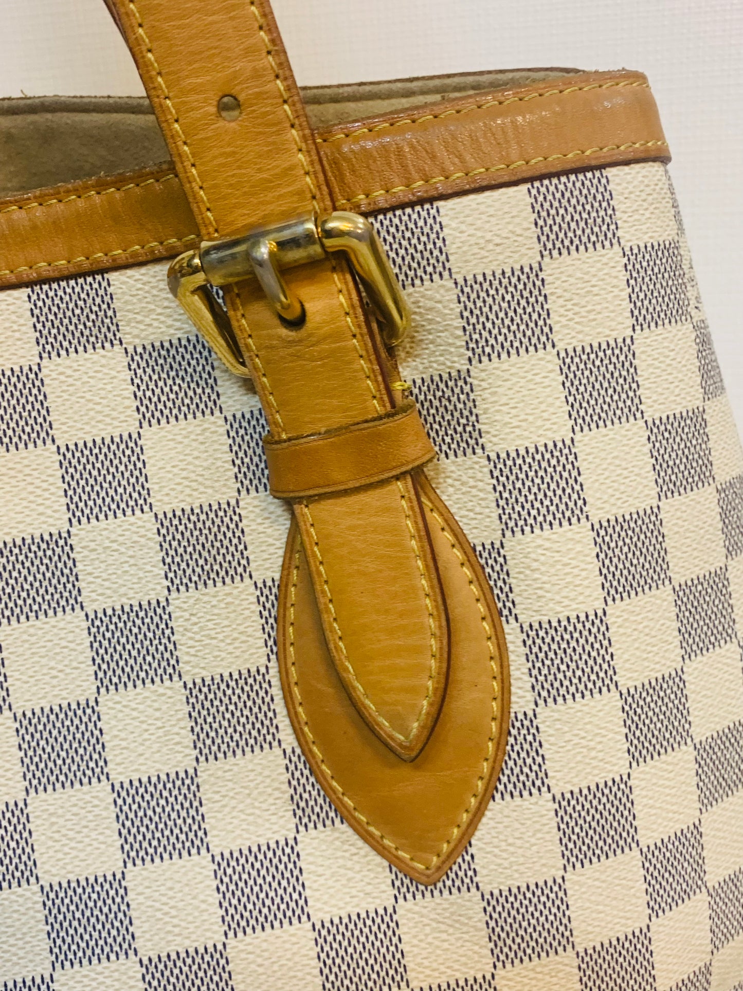 LOUIS VUITTON HAMPSTEAD MM Damier Azur