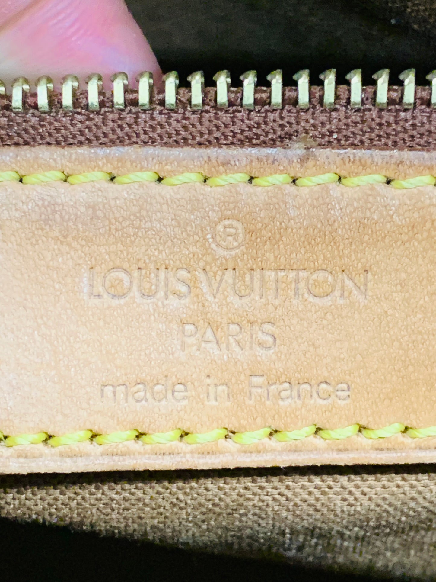 USED LOUIS VUITTON CABAS MEZZO