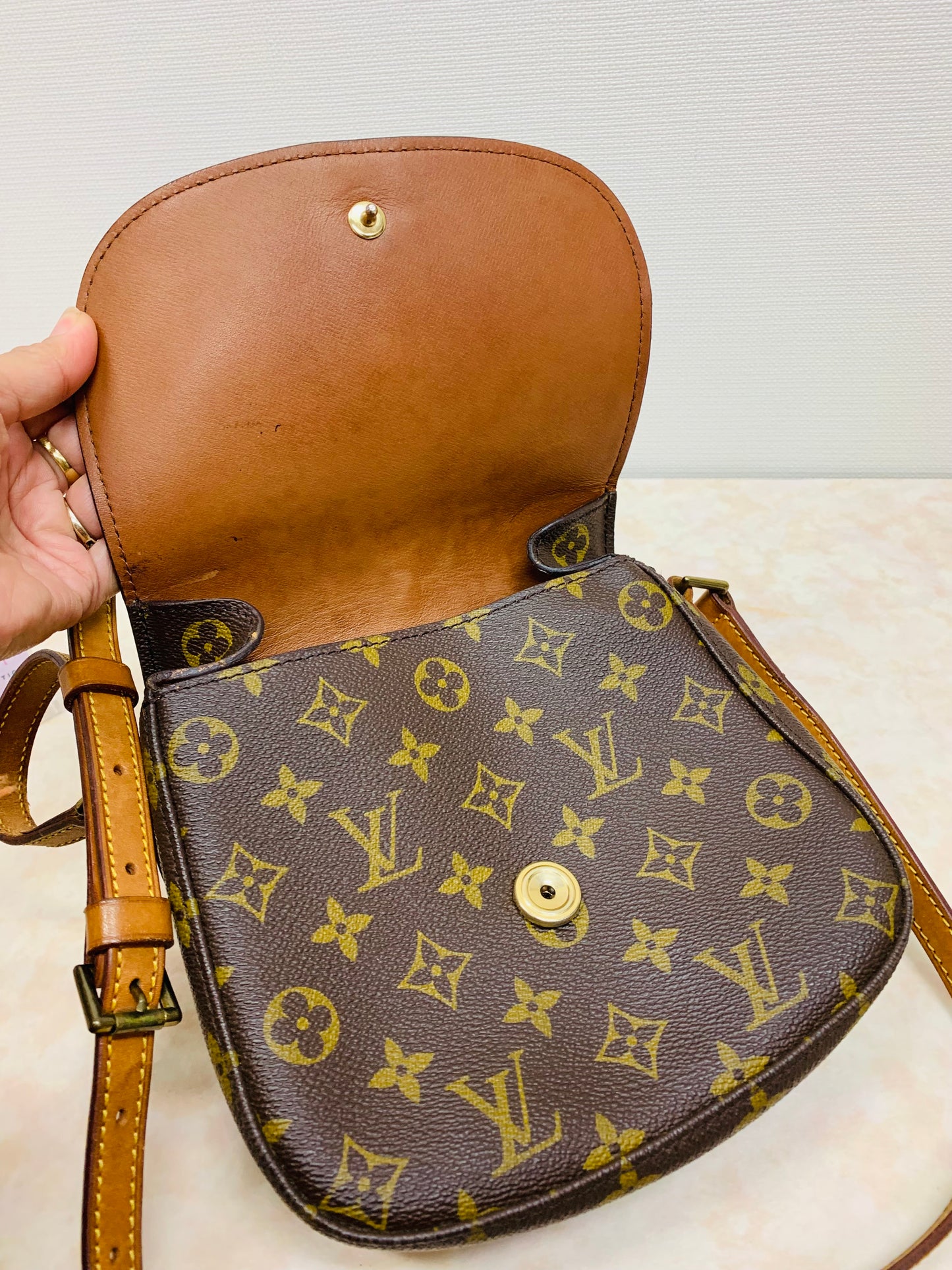 USED LOUIS VUITTON SAUNT CLOUD MM