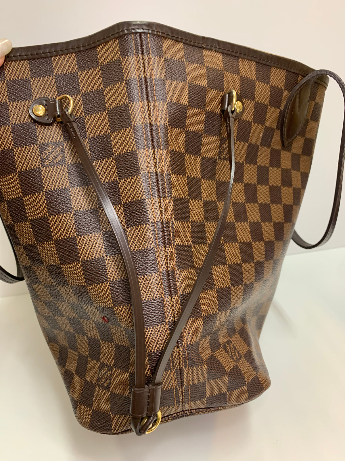 LOUIS VUITTON Damier Ebene Neverful MM