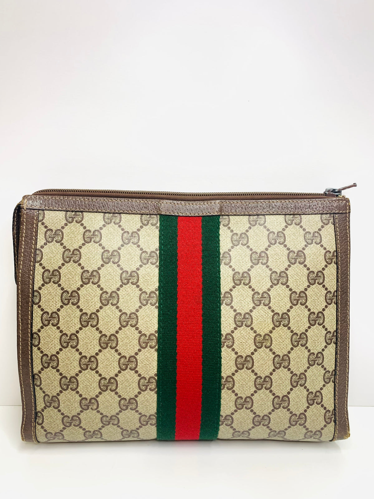 GUCCI Vintage Sherry Line Ophidia Pouch