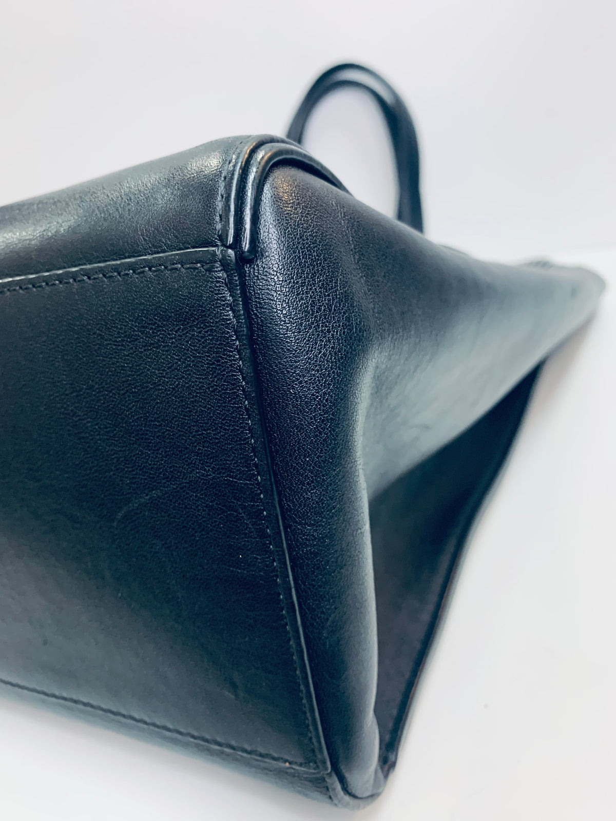 MCM Calfskin Embossed Leather Tote bag