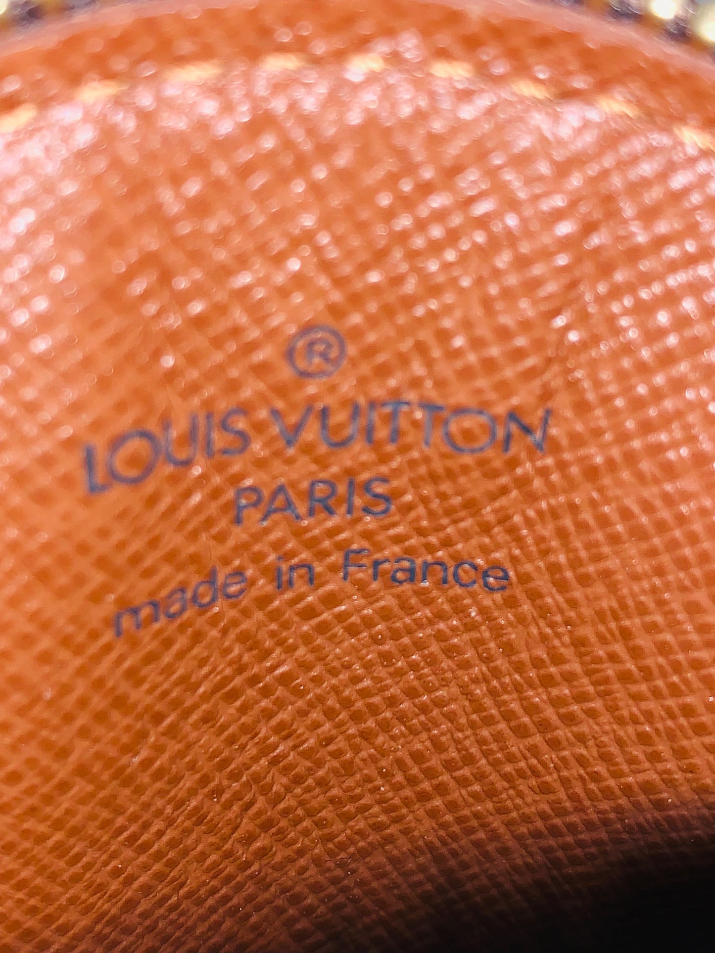 Louis Vuitton Round Coin Purse.