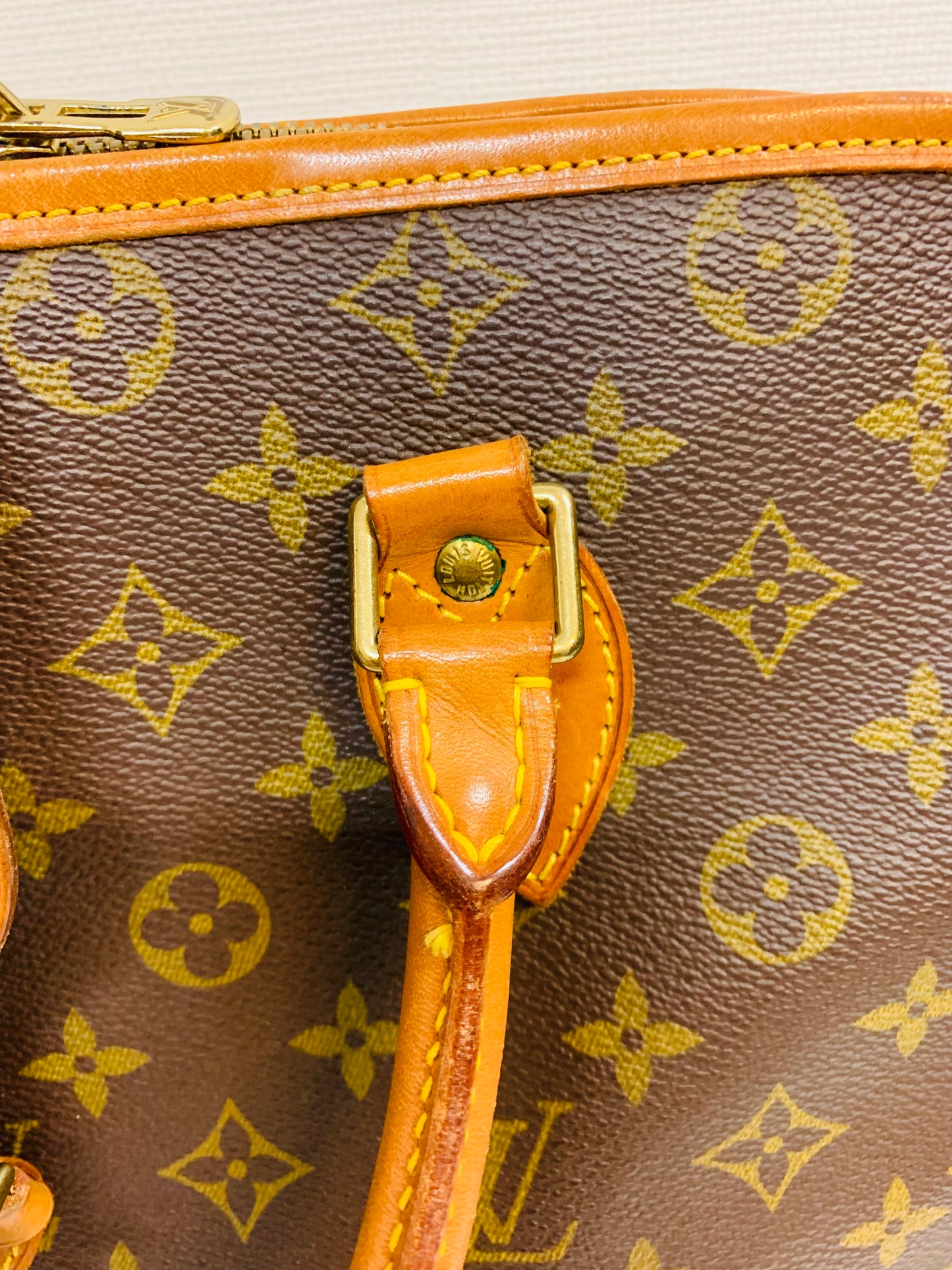 USED LOUIS VUITTON RIVOLI BUSINESS BAG