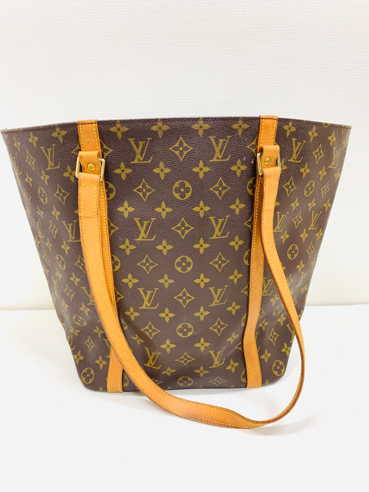 USED LOUIS VUITTON SAC SHOPPING TOTE BAG