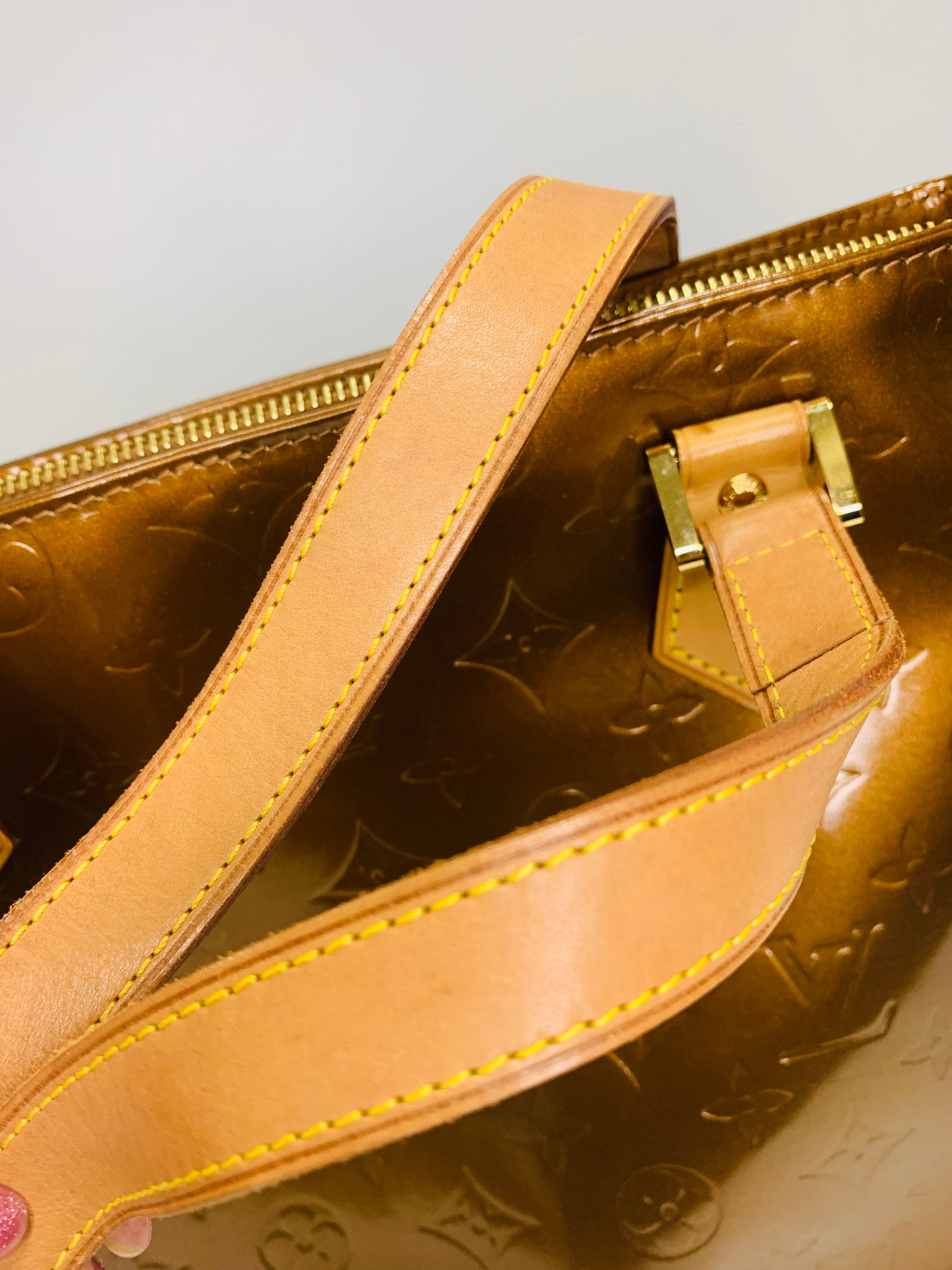 LOUIS VUITTON Vernis Houston Tote Bag