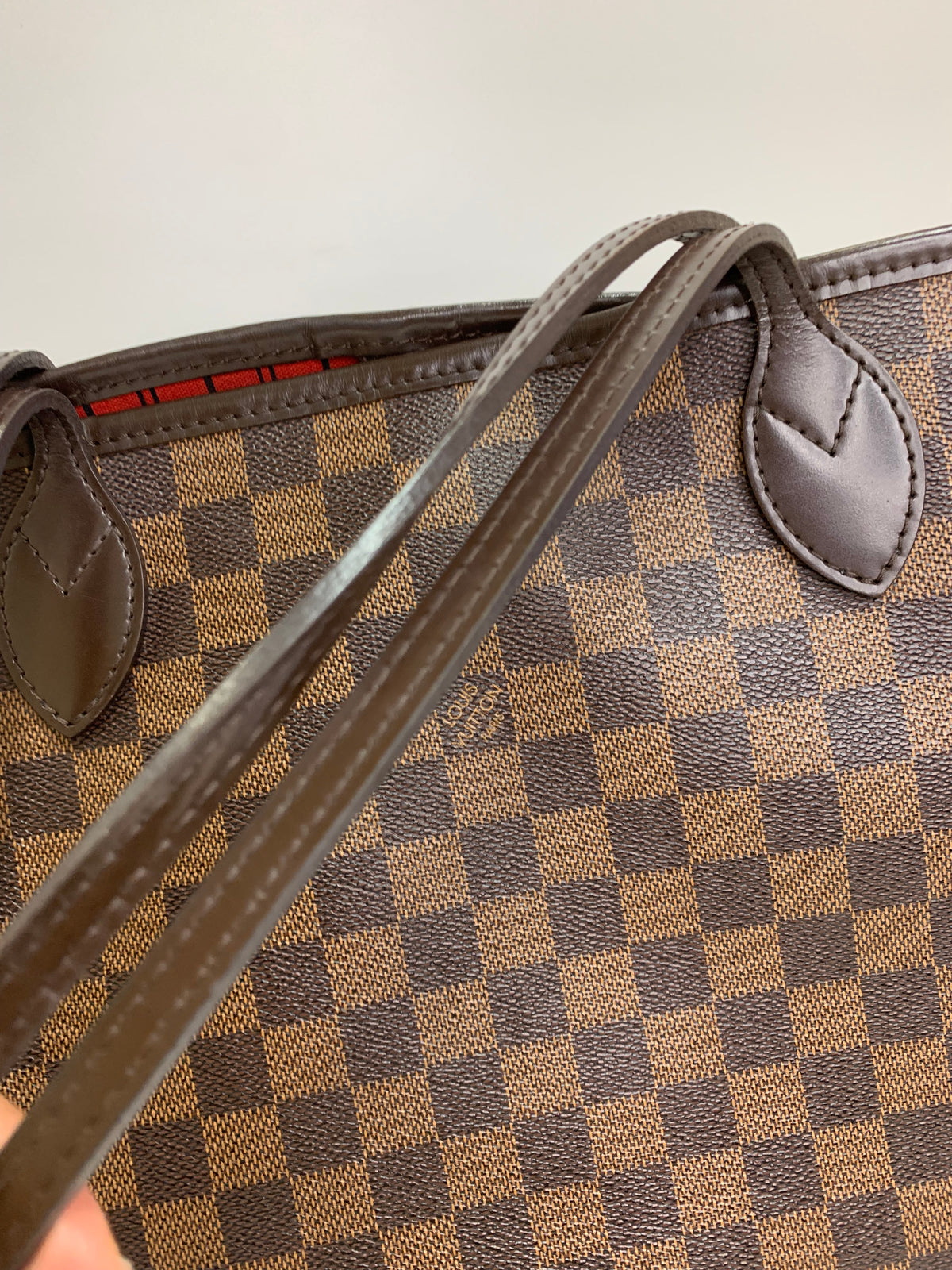 LOUIS VUITTON Damier Ebene Neverful MM