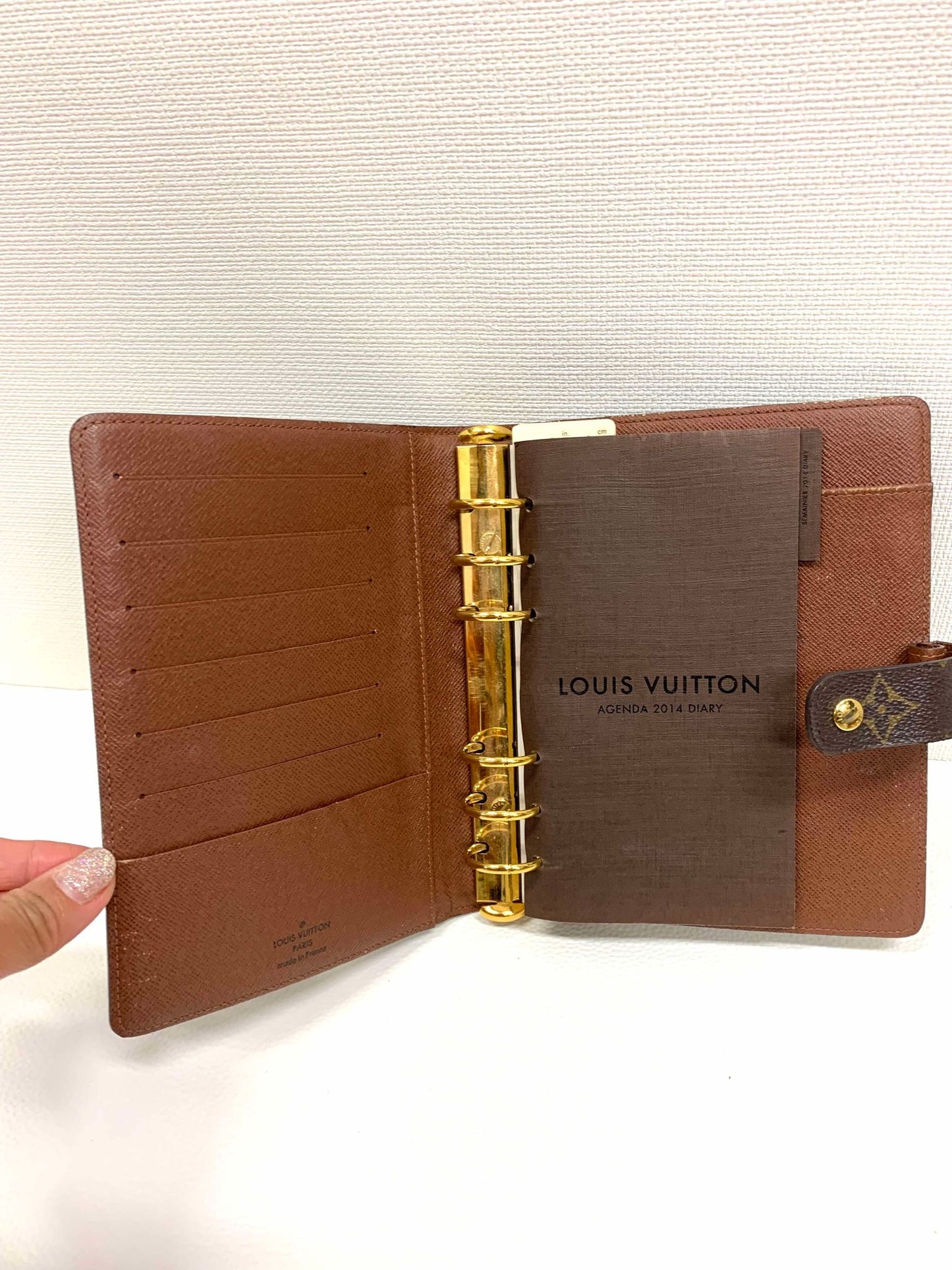 Authentic Louis Vuitton Agenda MM