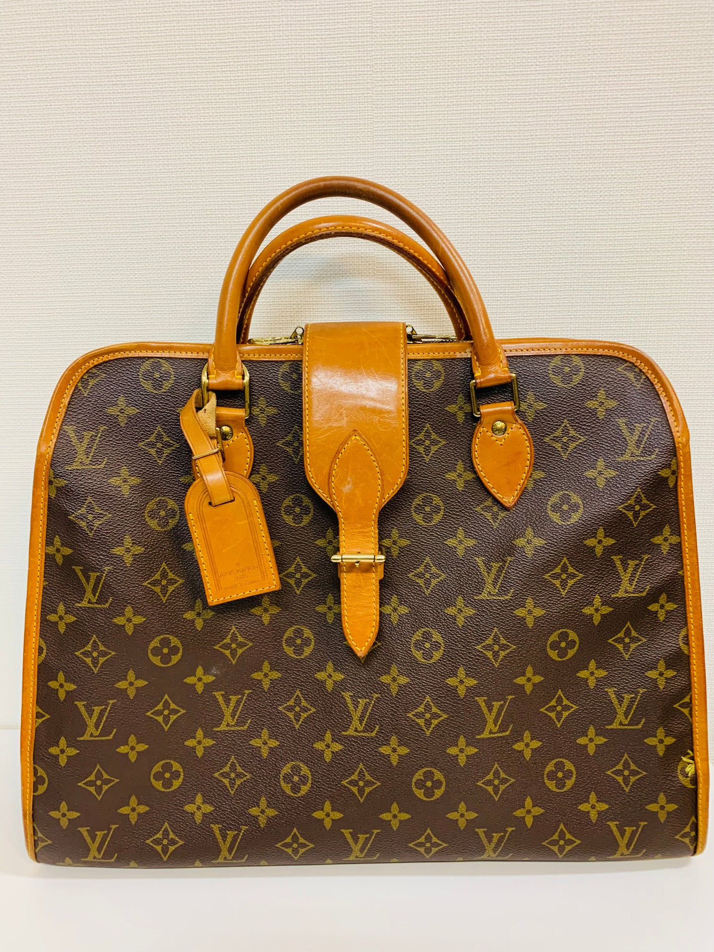 USED LOUIS VUITTON RIVOLI BUSINESS BAG