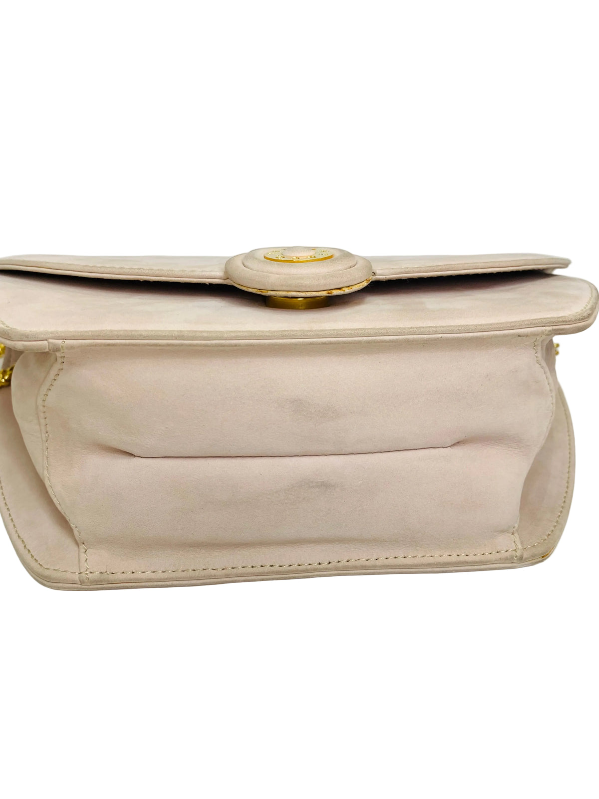Vintage Tiffany & Co. Suede/Leather Chain Shoulder Bag.