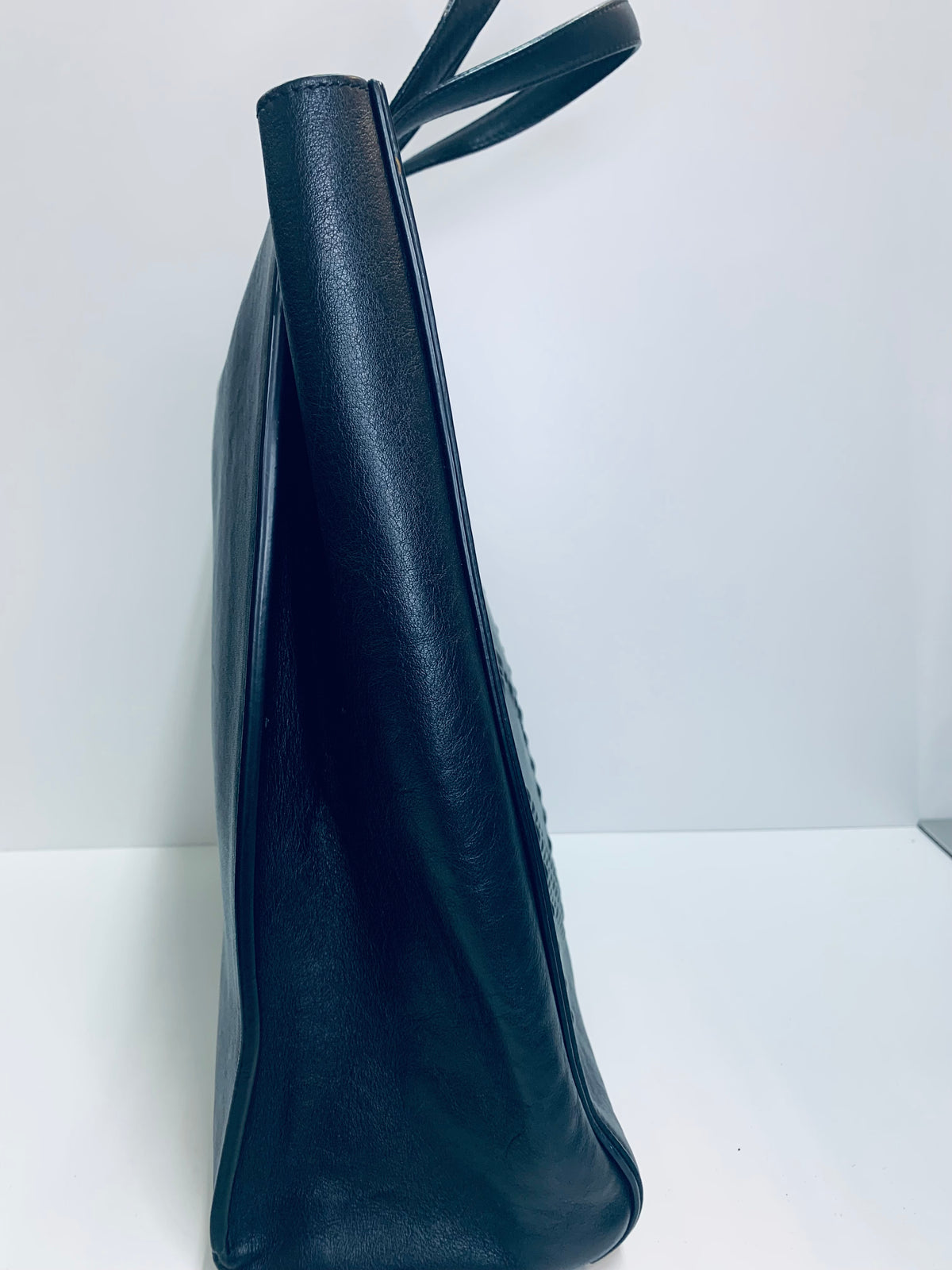 MCM Calfskin Embossed Leather Tote bag