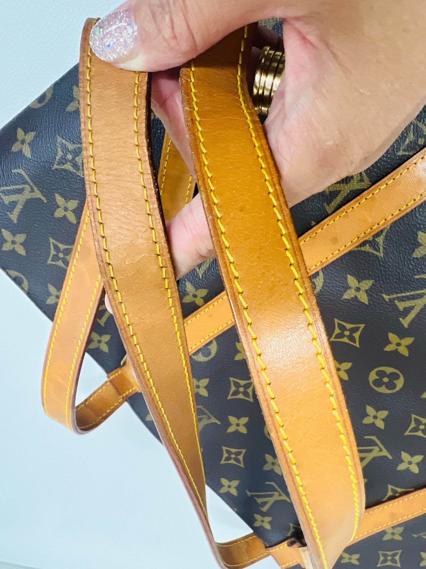 Use Louis Vuitton Sac Shopping Tote Bag