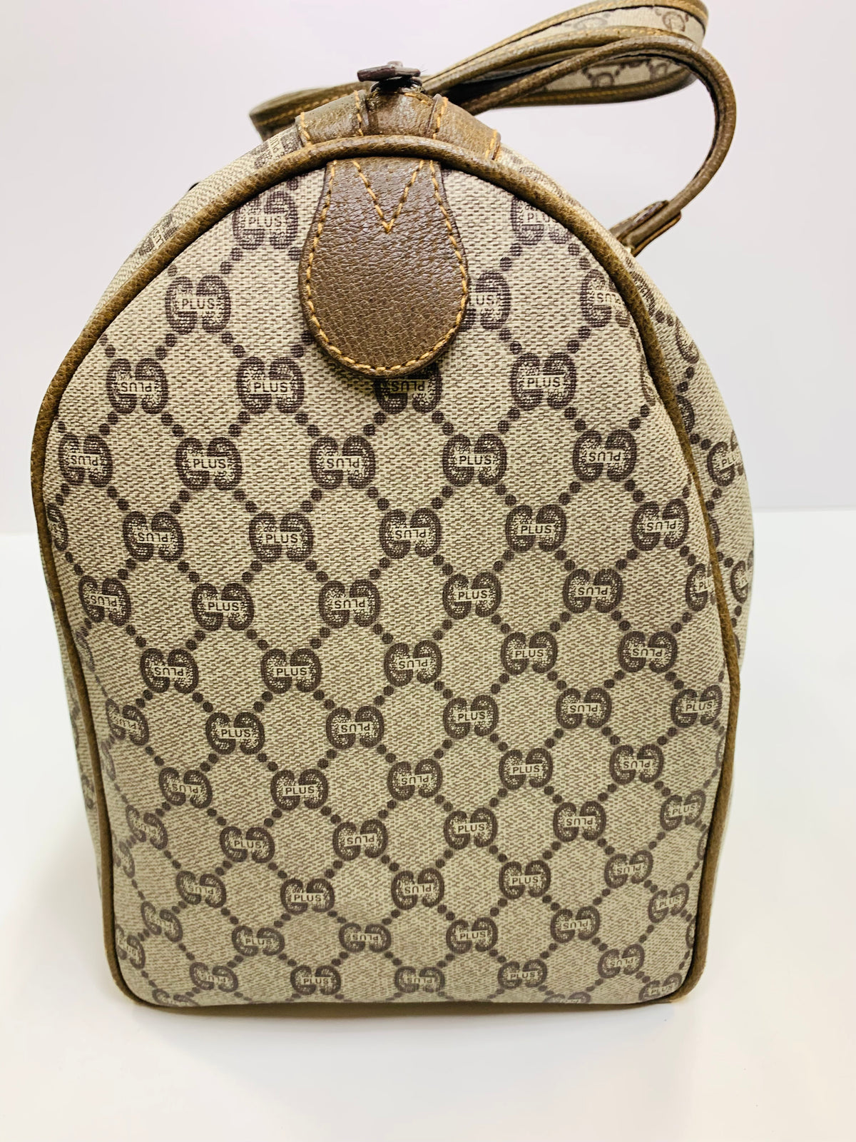 Vintage GUCCI GG Plus Boston Bag