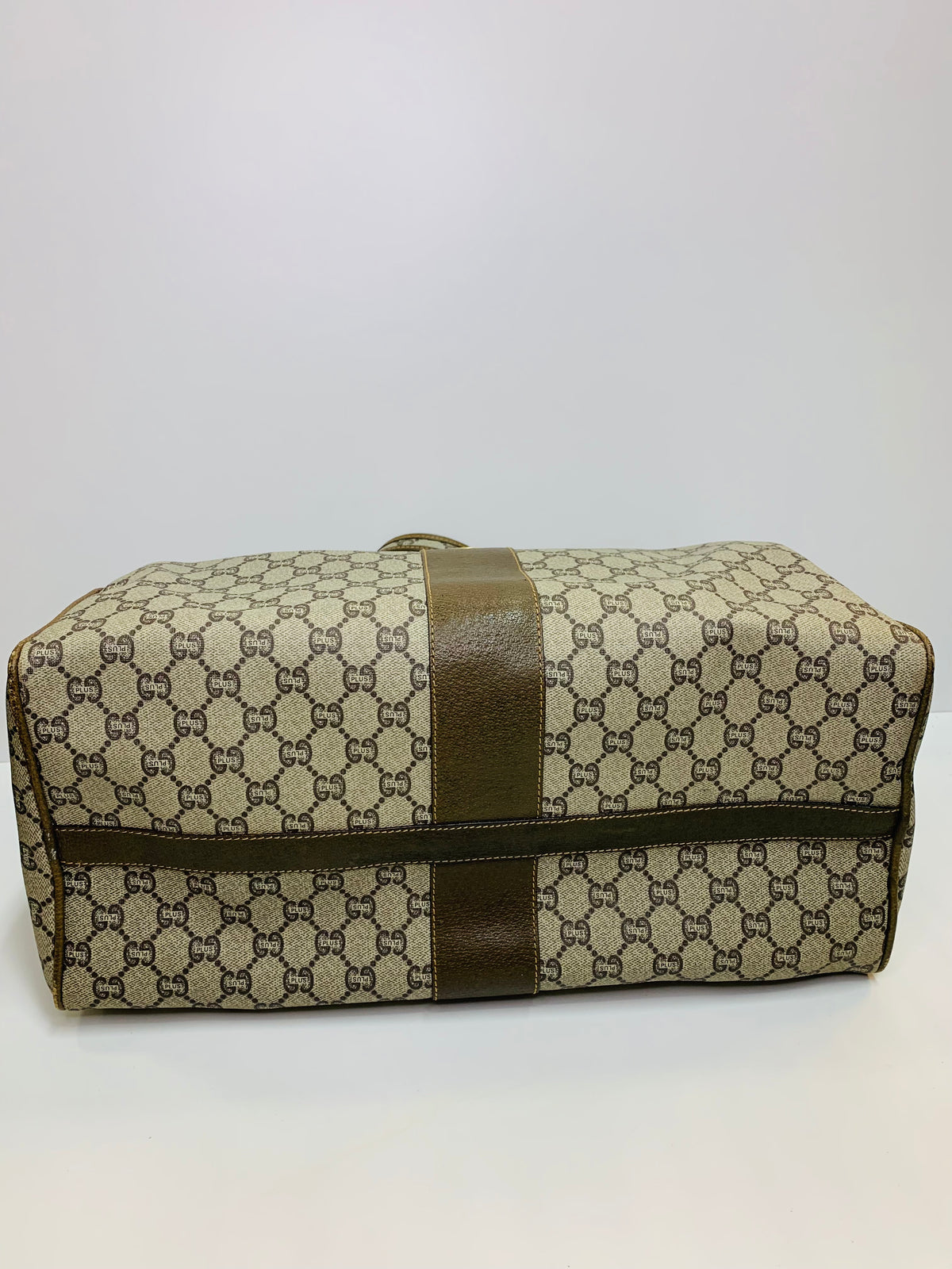 Vintage GUCCI GG Plus Boston Bag