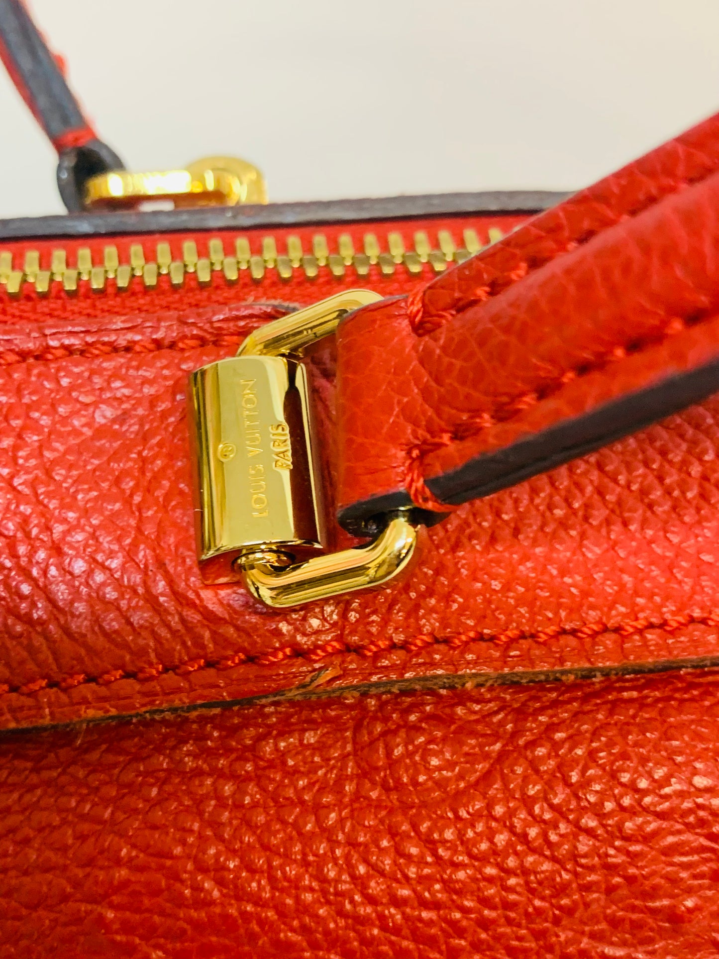 LOUIS VUITTON Bastille Empreinte Red