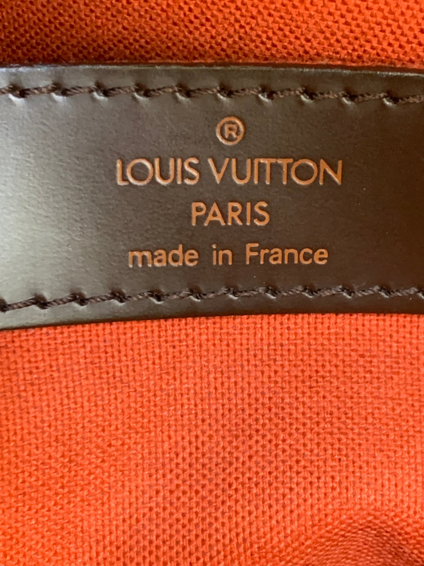 Louis Vuitton Damier Ébène Naviglio messenger bag