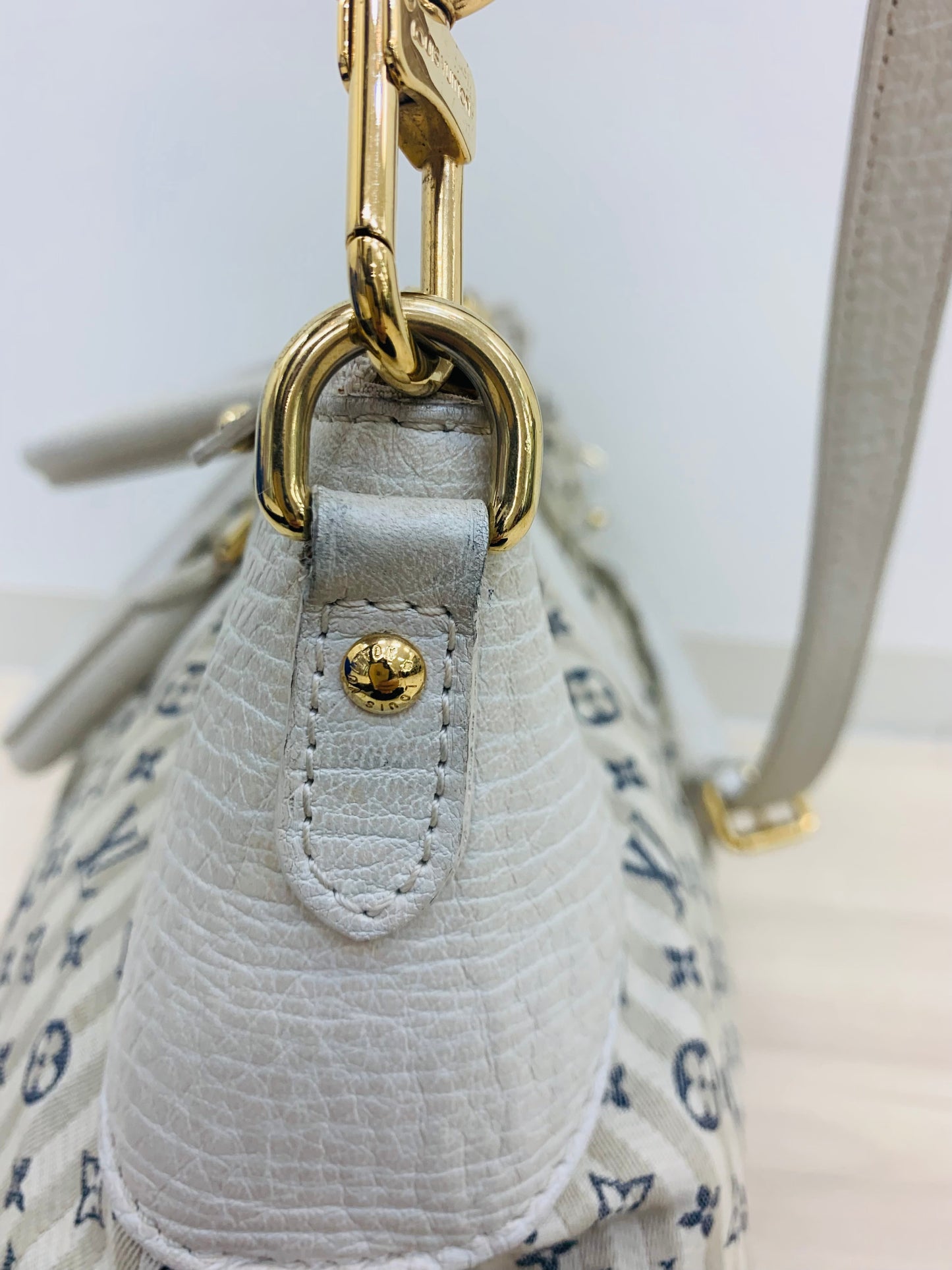 Louis Vuitton Monogram Mini Lin Croisette Marina GM