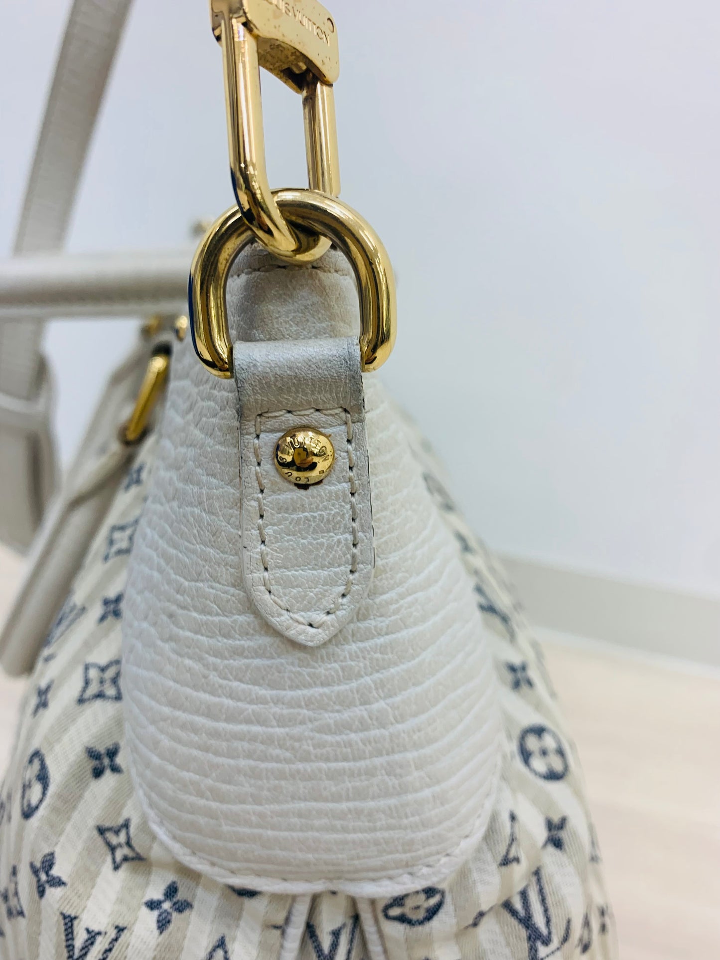 Louis Vuitton Monogram Mini Lin Croisette Marina GM