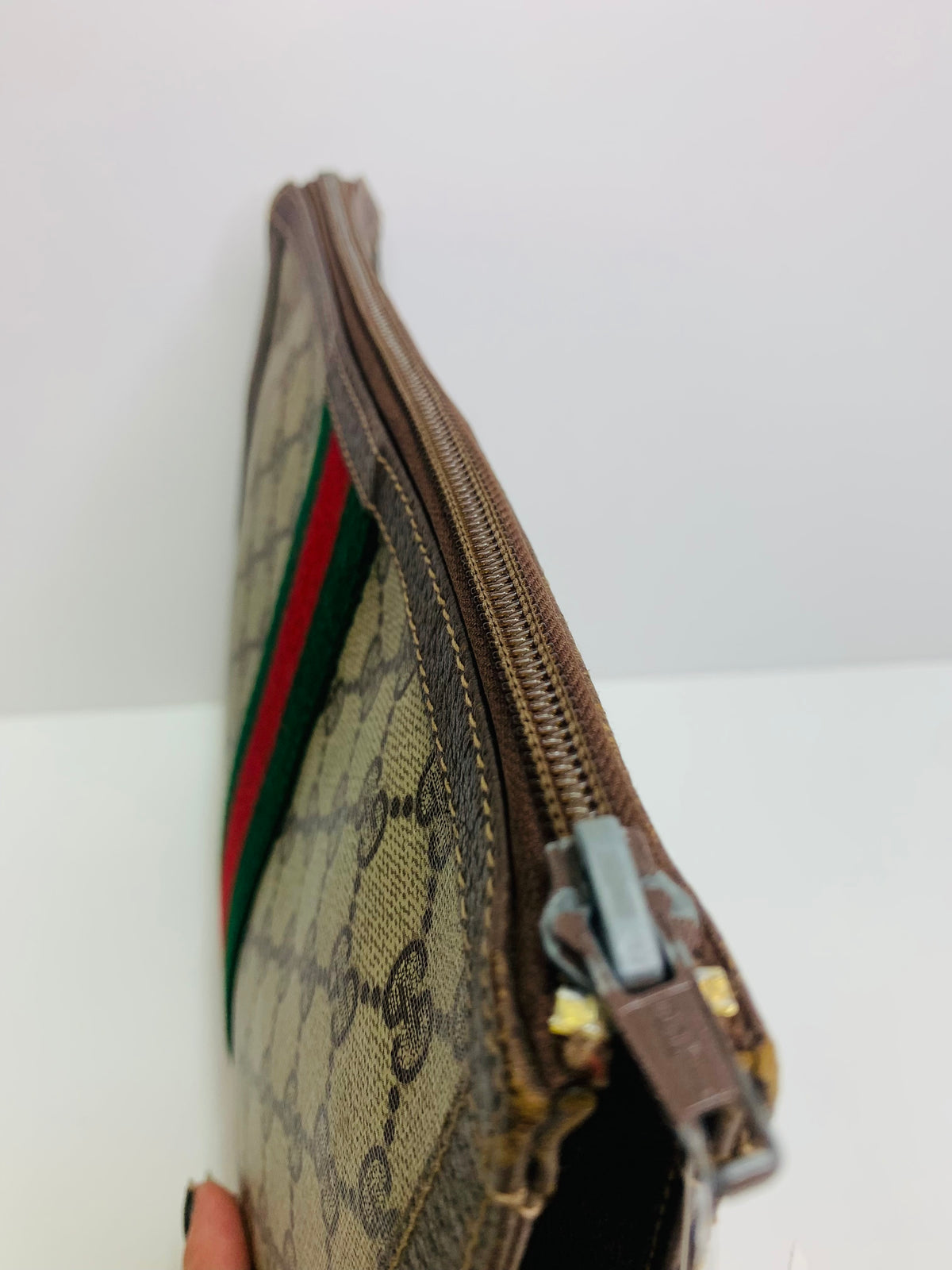GUCCI Vintage Sherry Line Ophidia Pouch