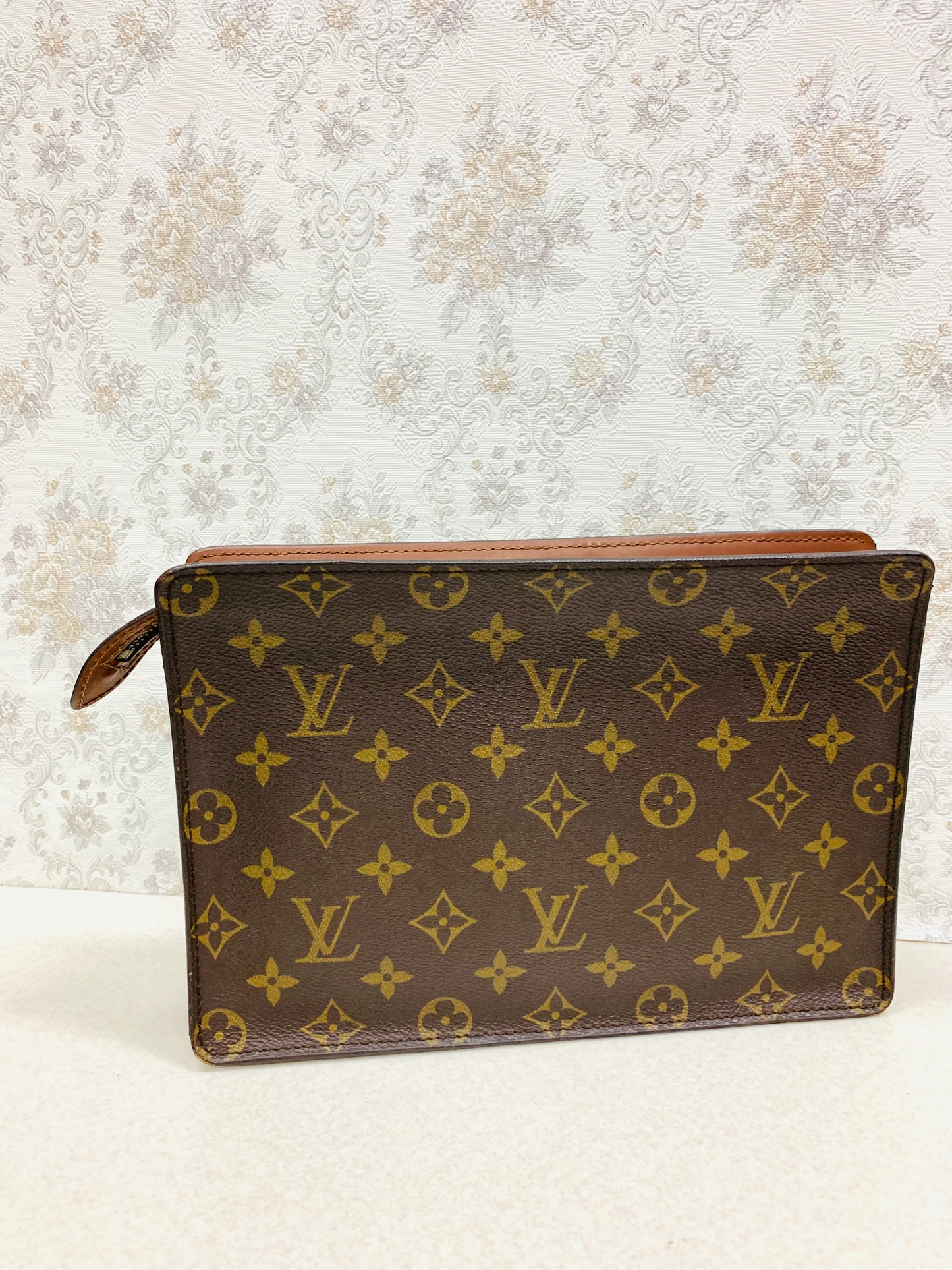 Louis Vuitton Monogram Pochette Homme Clutch Bag