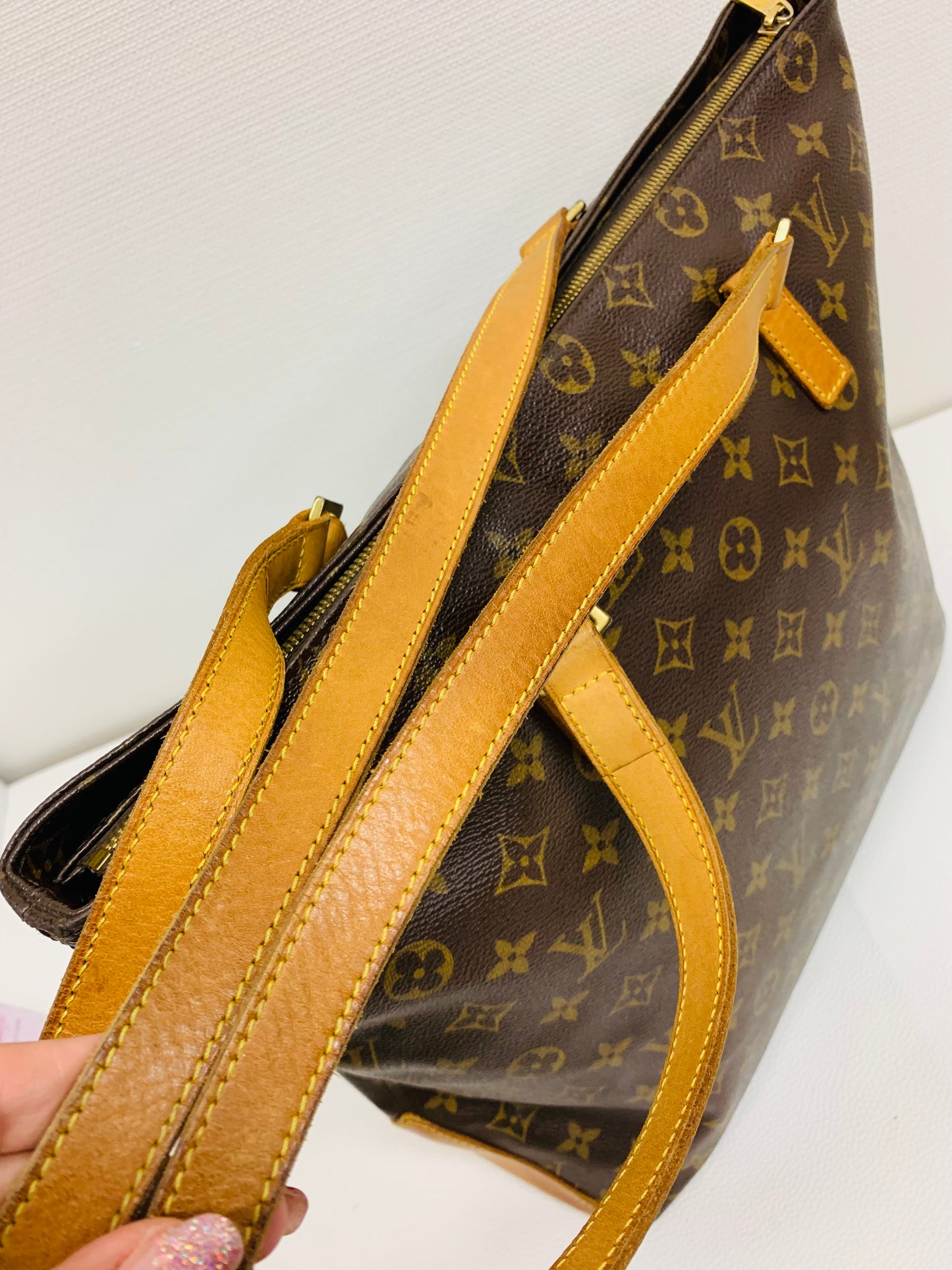 Used Authentic Louis Vuitton Cabas Mezzo