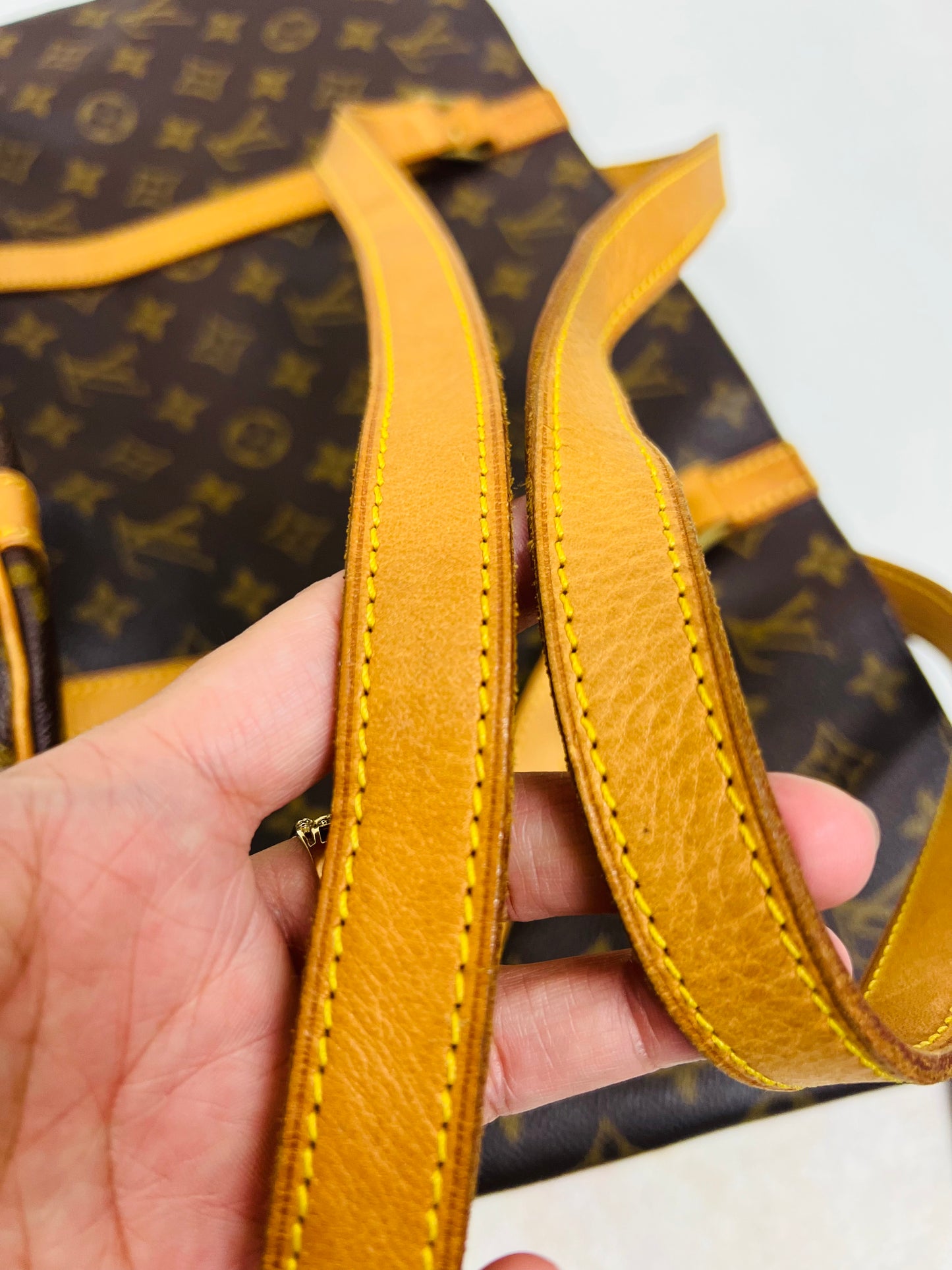 Used Louis Vuitton Sac Shopping Tote Bag