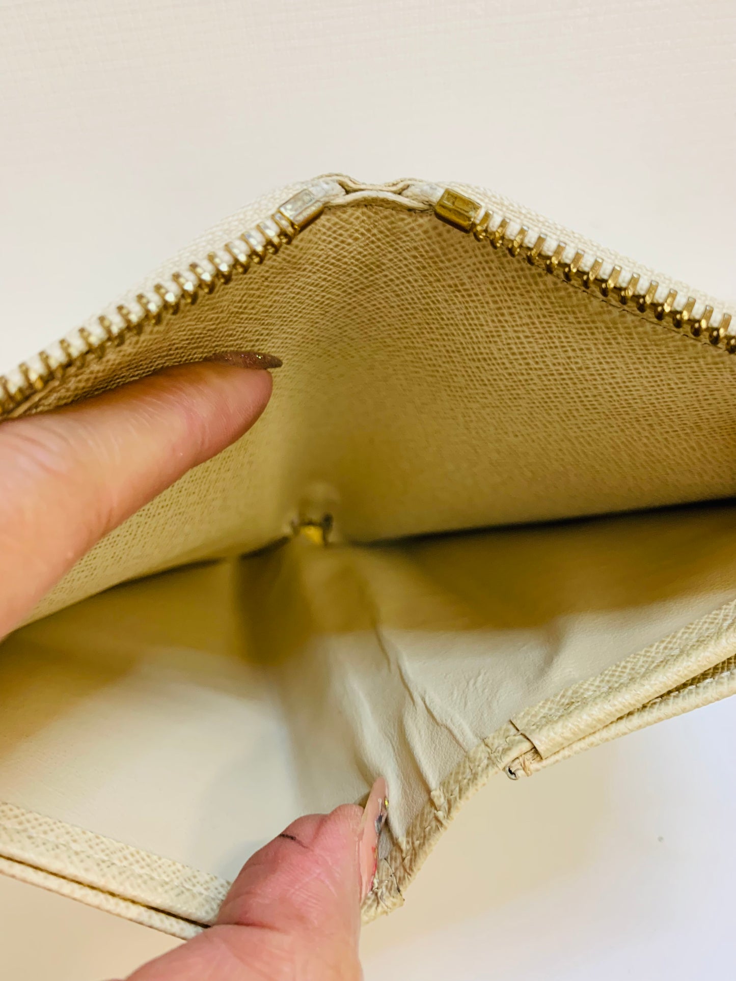 Louis Vuitton Zippy Compact Wallet Damier Azur