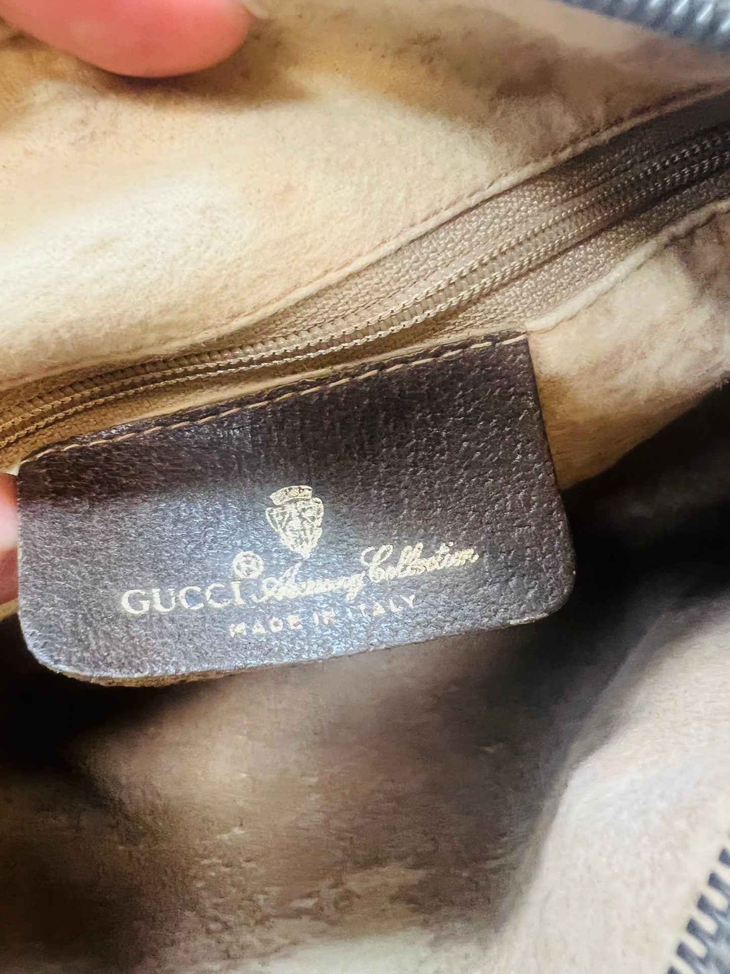 Old Gucci Sherry Line shoulder bag