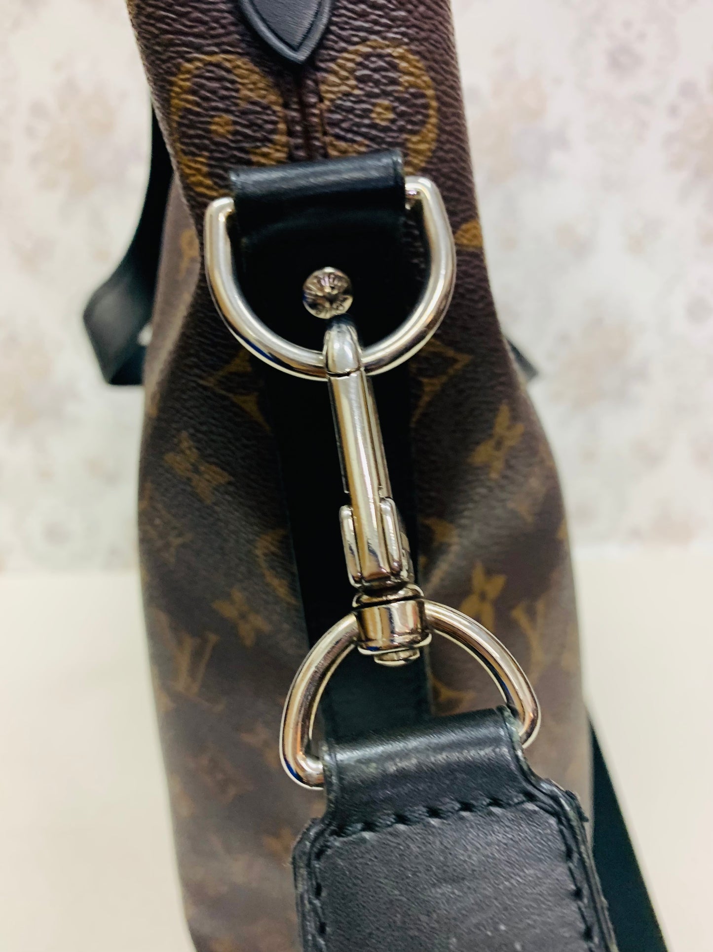 Louis Vuitton Monogram Macassar Porte-Documents Voyage PM (2WAY Business Bag)