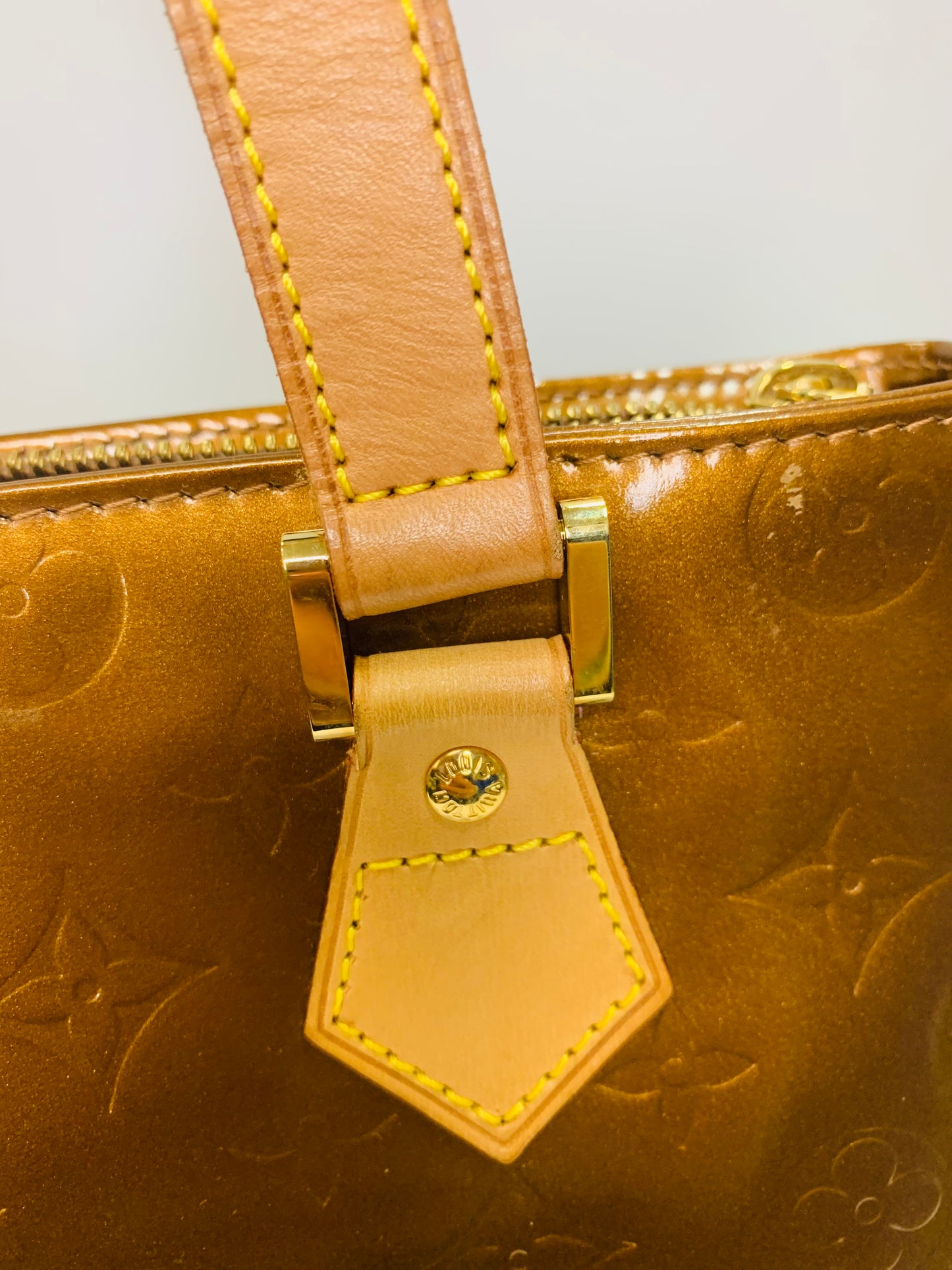 LOUIS VUITTON Vernis Houston Tote Bag