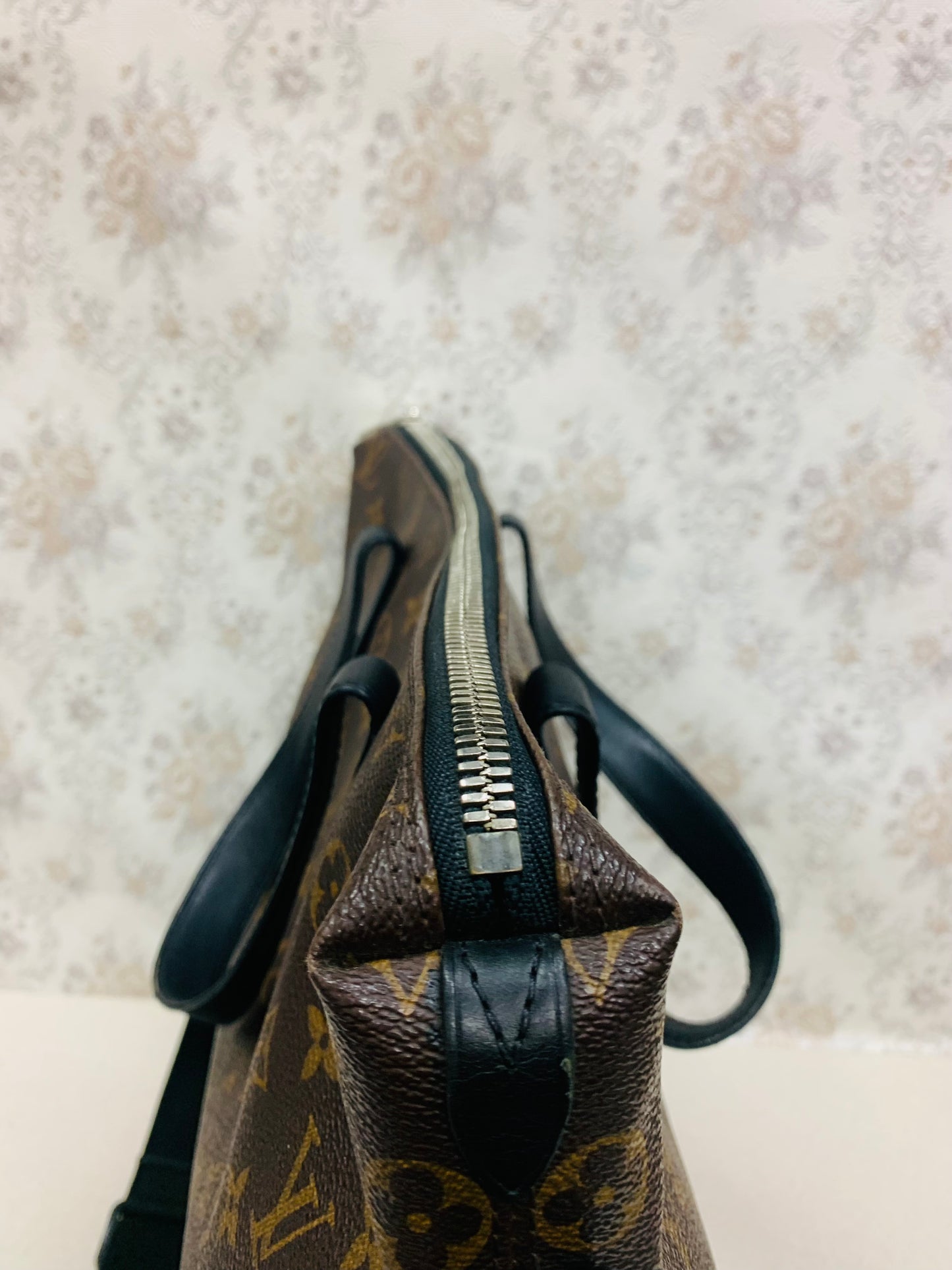 Louis Vuitton Monogram Macassar Porte-Documents Voyage PM (2WAY Business Bag)