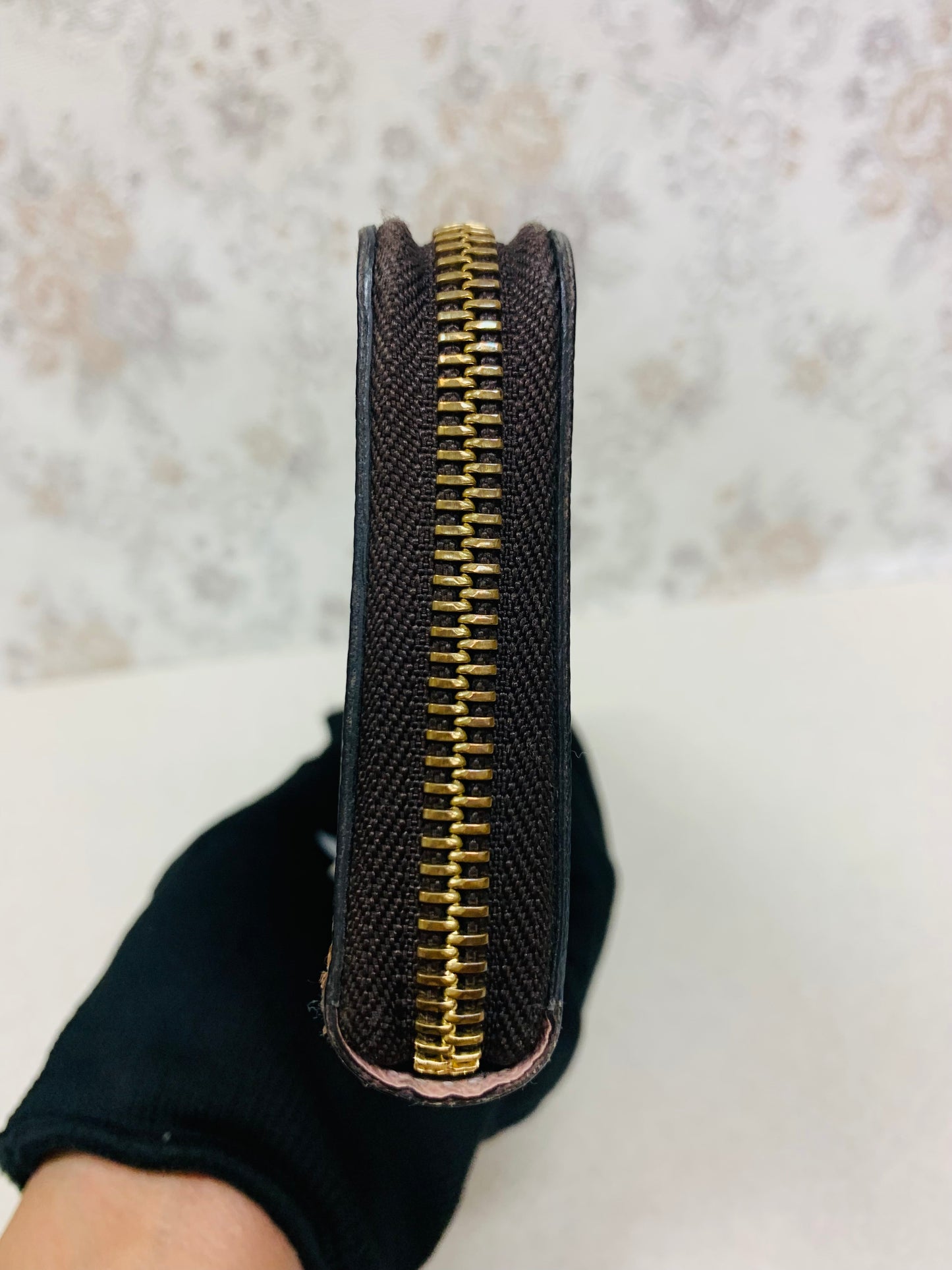 Louis Vuitton Damier Ebène Clémence Wallet