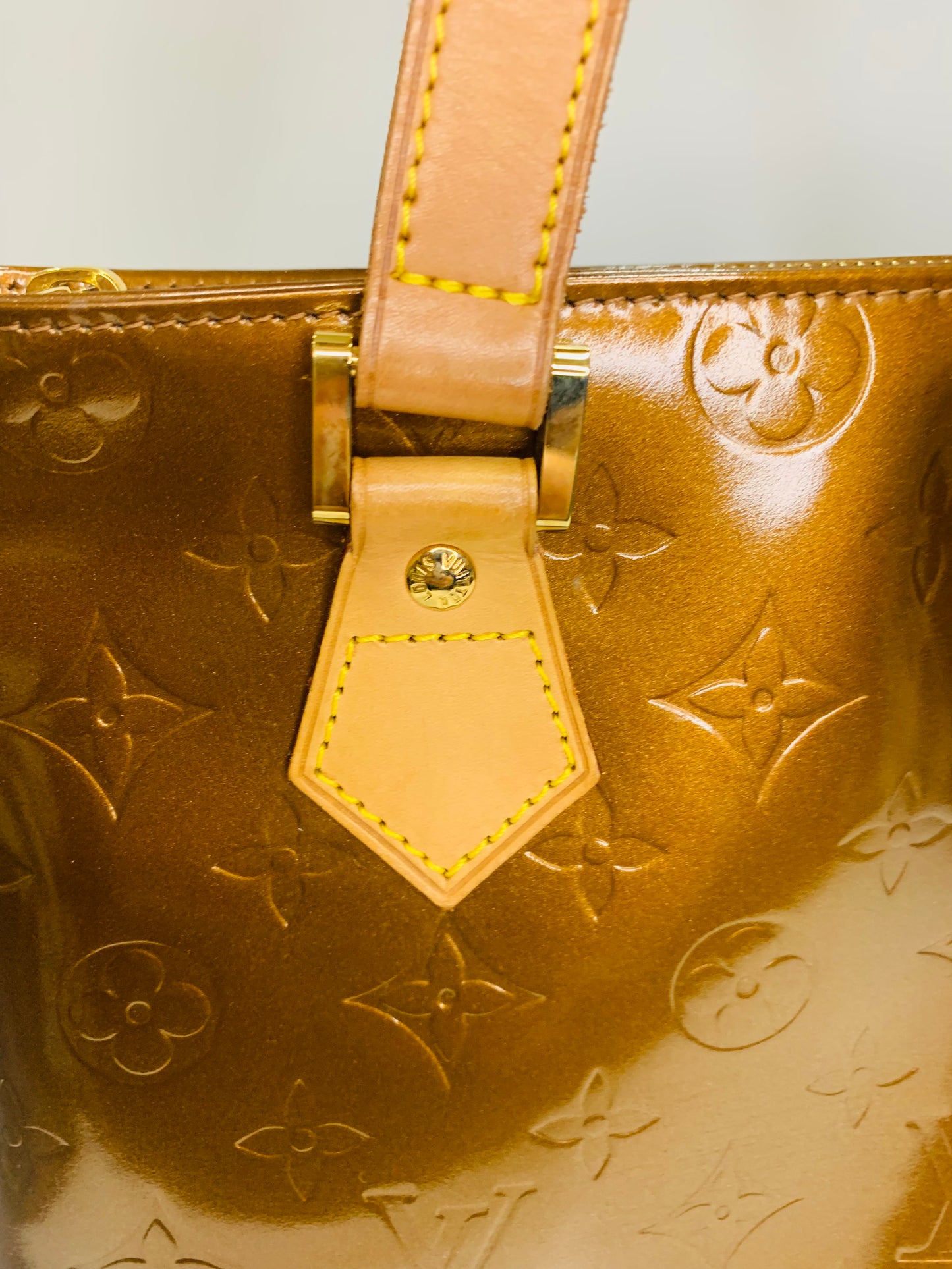 LOUIS VUITTON Vernis Houston Tote Bag