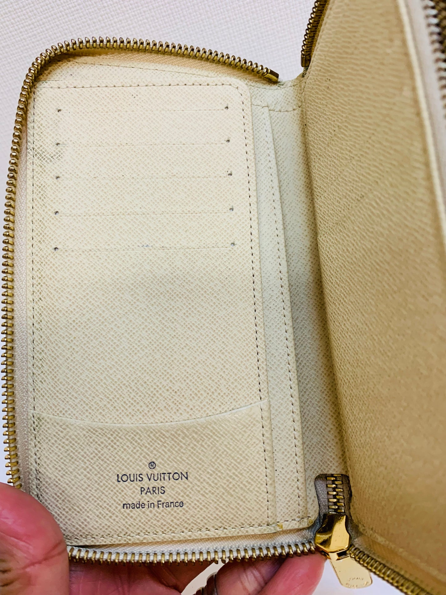 Louis Vuitton Zippy Compact Wallet Damier Azur