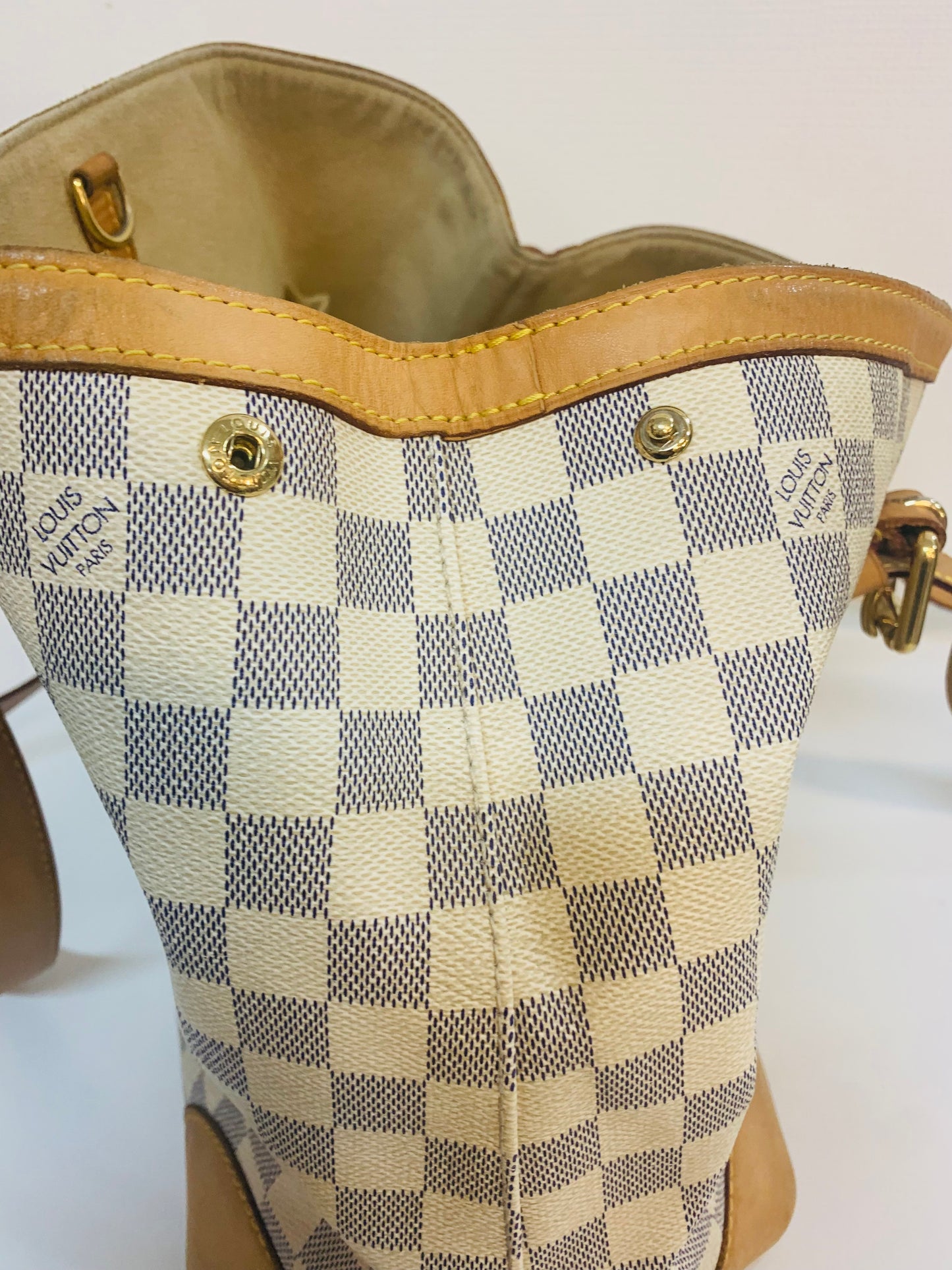 LOUIS VUITTON HAMPSTEAD MM Damier Azur