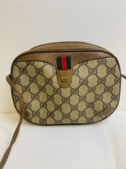 GUCCI GG SUPREME Sherry Line Shoulder bag