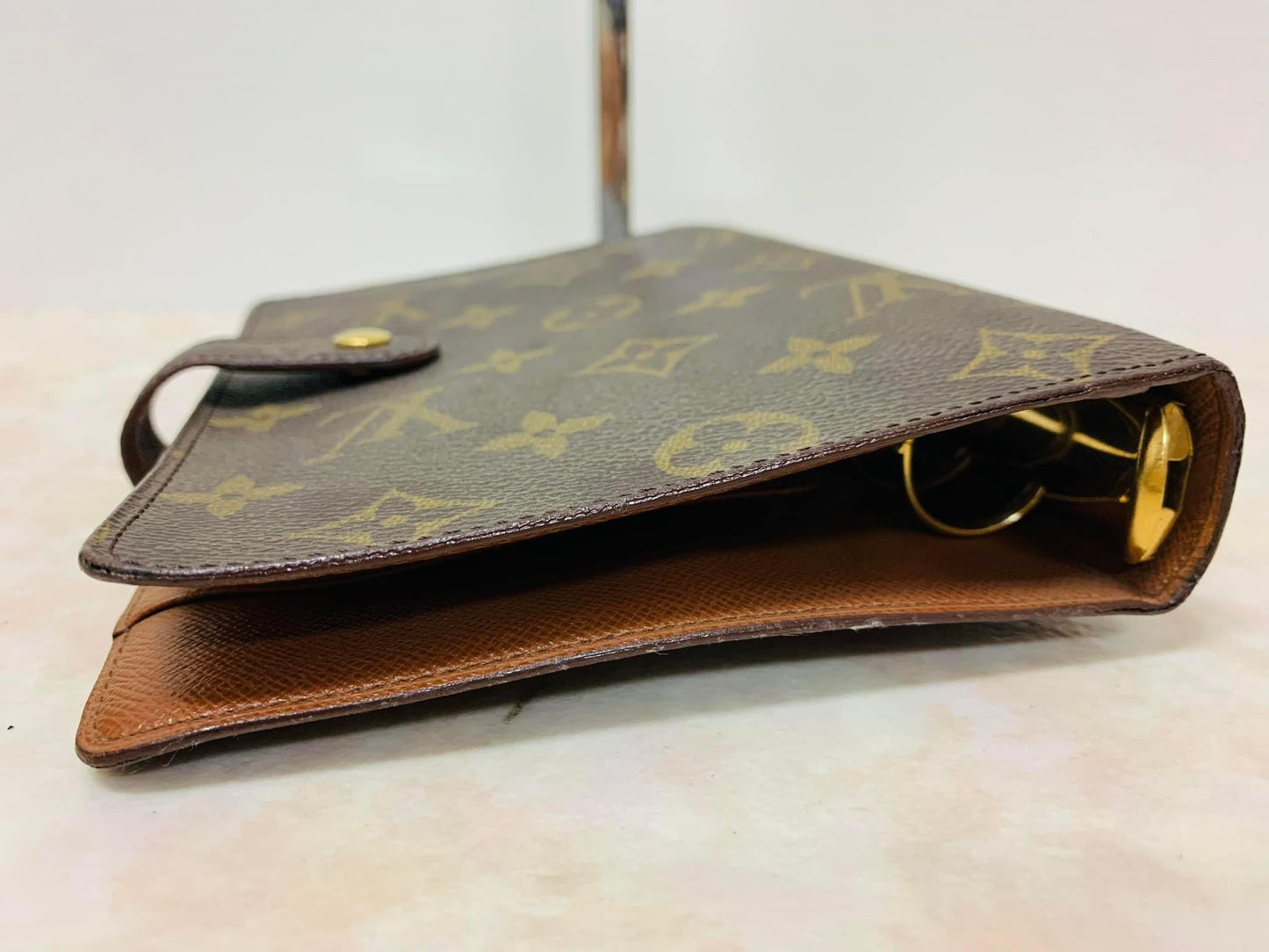 USED LOUIS VUITTON AGENDA MM MONOGRAM