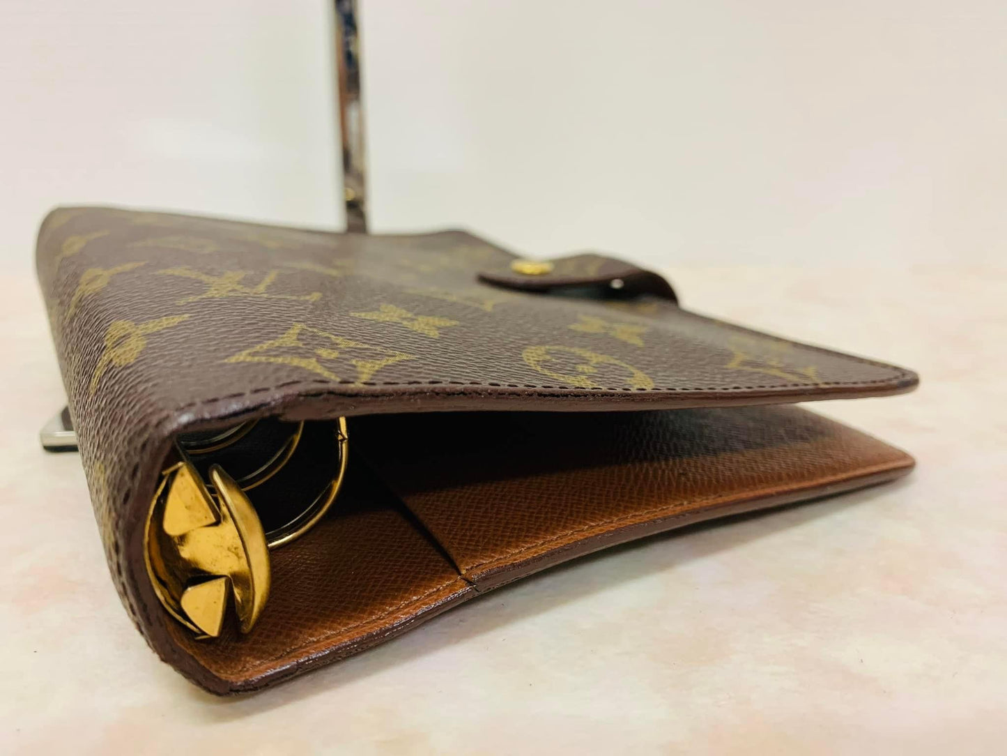 USED LOUIS VUITTON AGENDA MM MONOGRAM