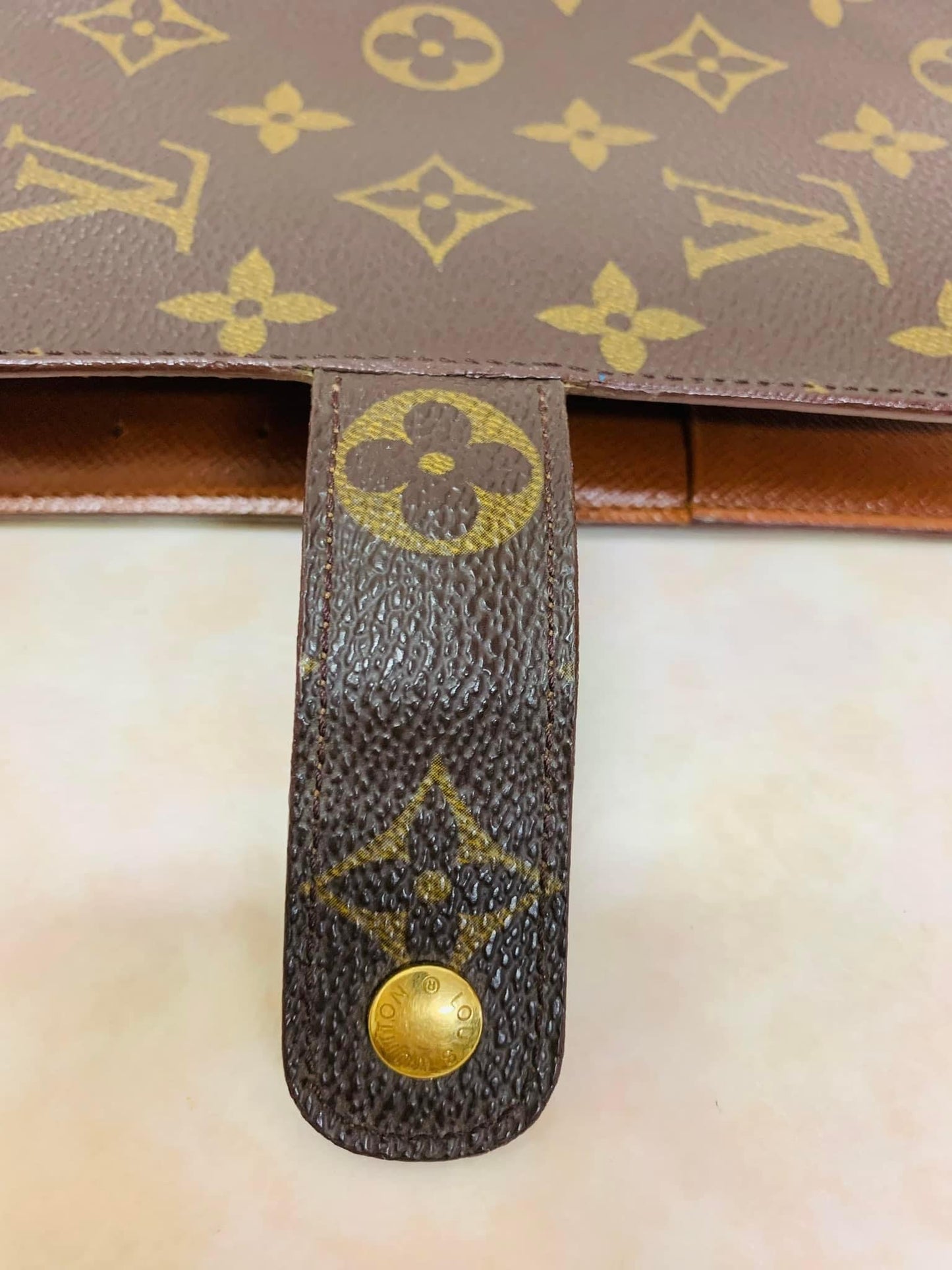 USED LOUIS VUITTON AGENDA MM MONOGRAM