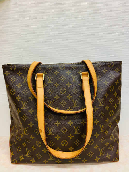 Authentic Louis Vuitton Cabas Mezzo Tote Bag