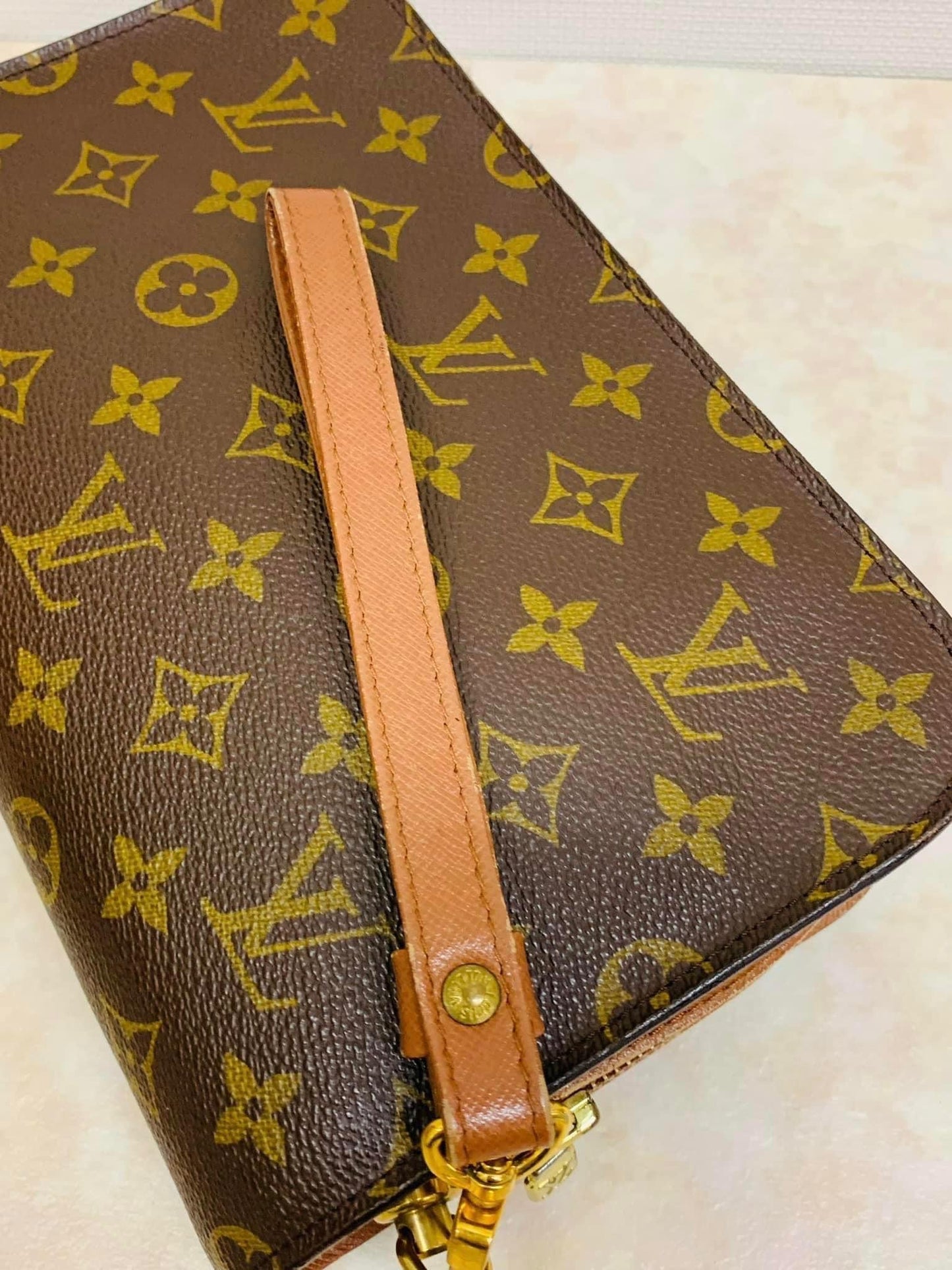 Authentic LOUIS VUITTON Orsay Clutch bag