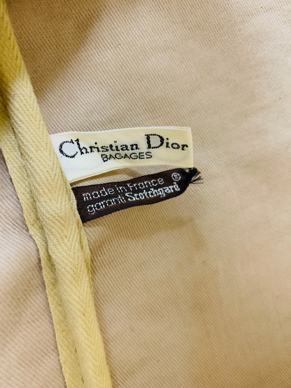 Christian Dior Vintage Trotter Oblique Boston Handbag